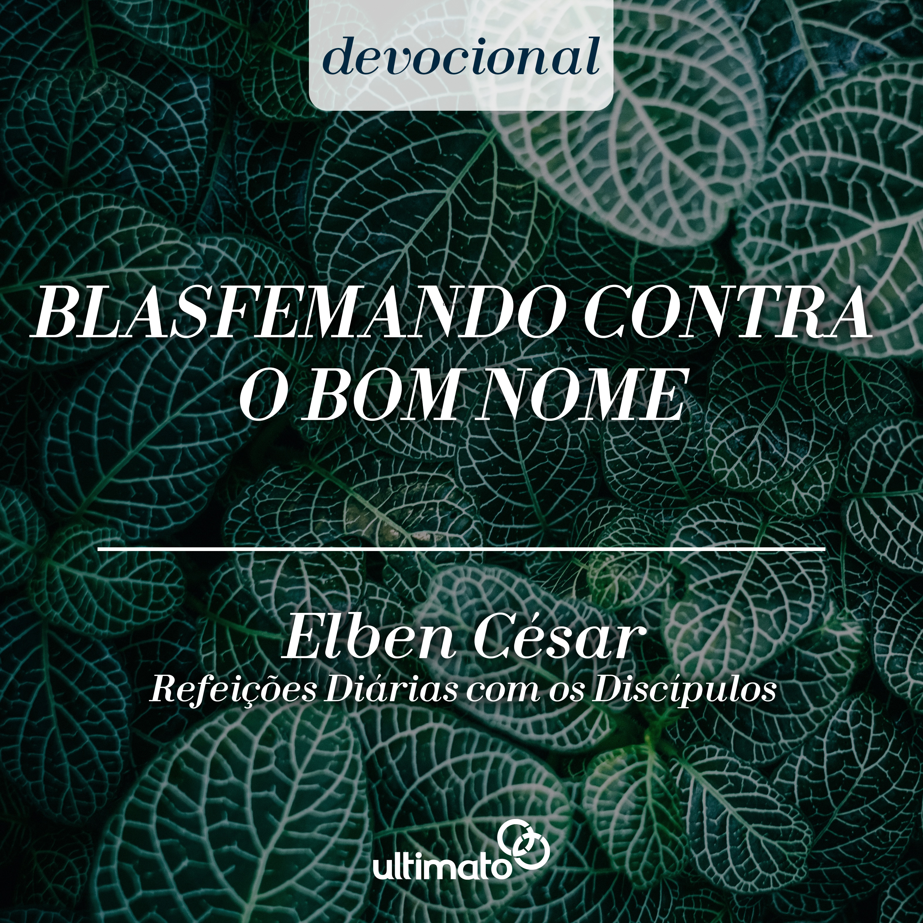 Blasfemando contra o bom nome
