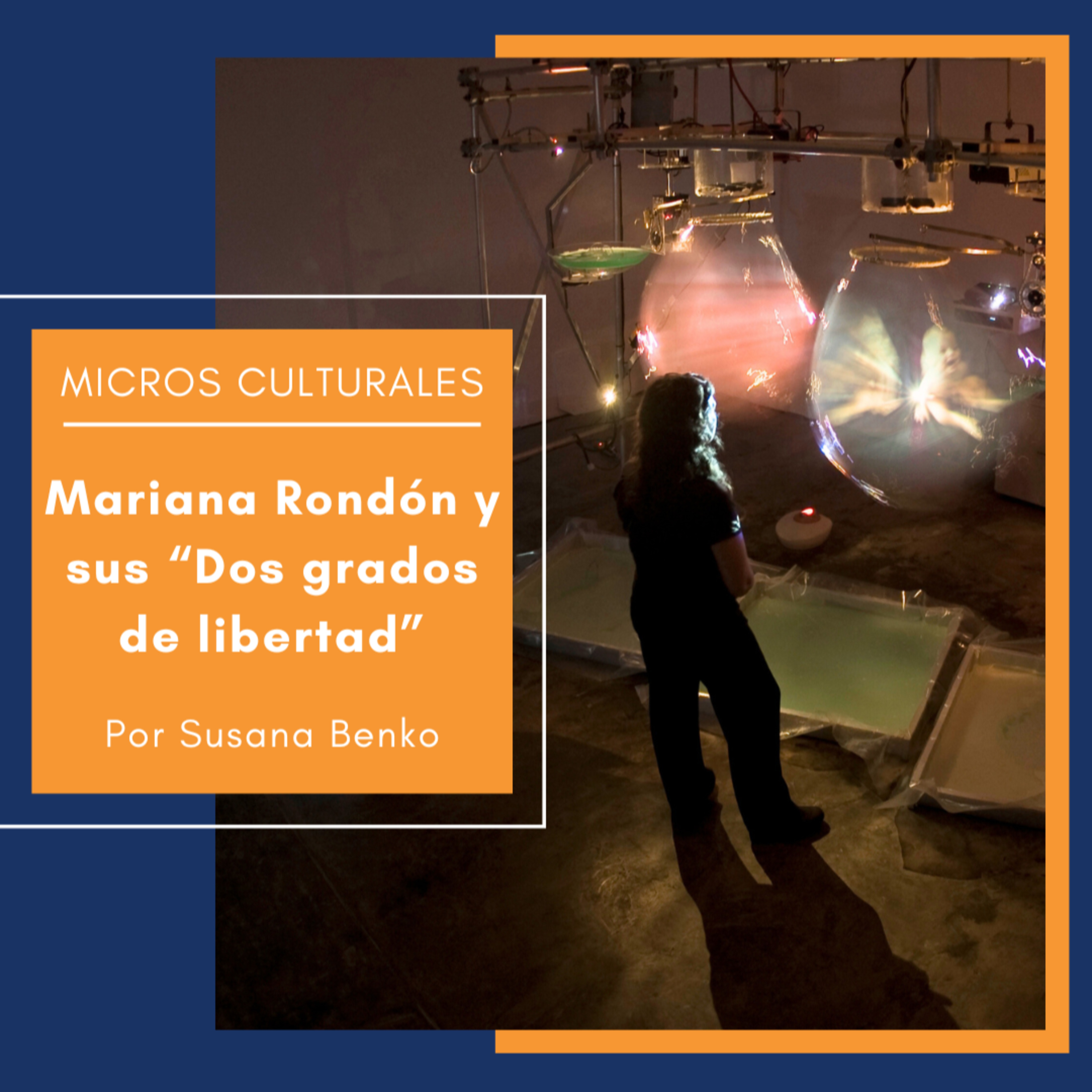✒️ Micro cultural "Mariana Rondón y sus “Dos grados de libertad”" episode artwork
