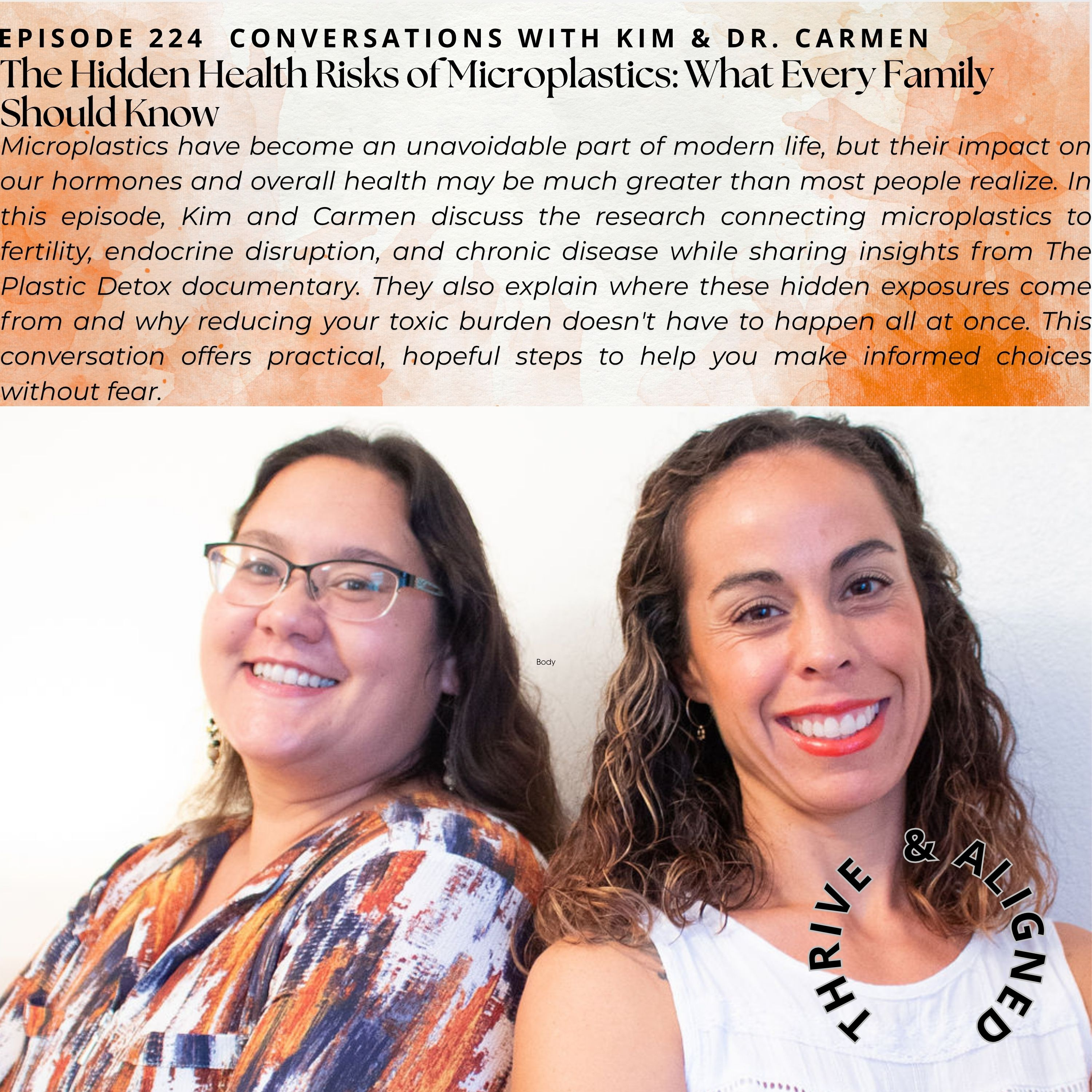 Episode 224: The Hidden Health Risks of Microplastics: What Every Family Should Know episode artwork