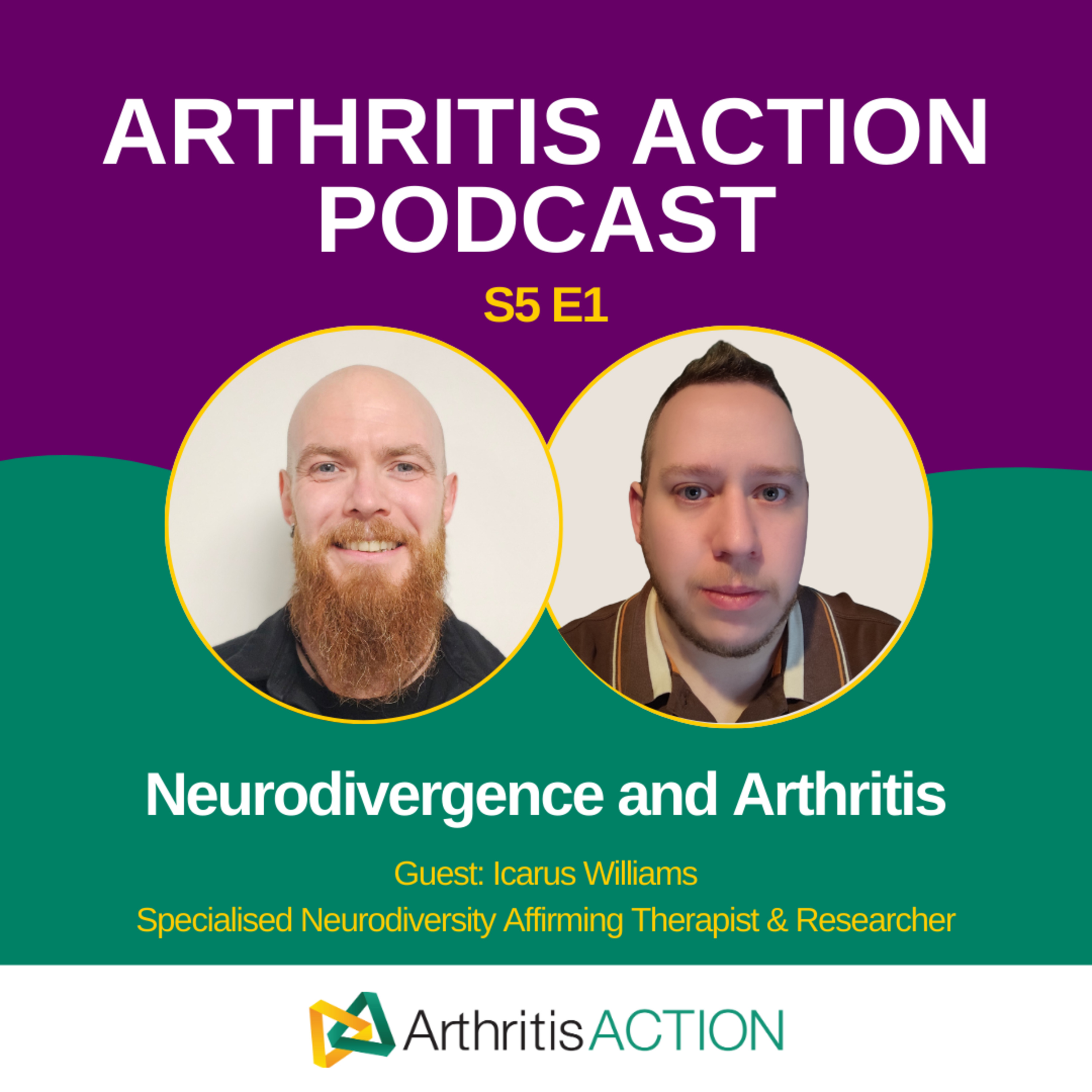 S5 E1 - Neurodivergence and Arthritis episode artwork