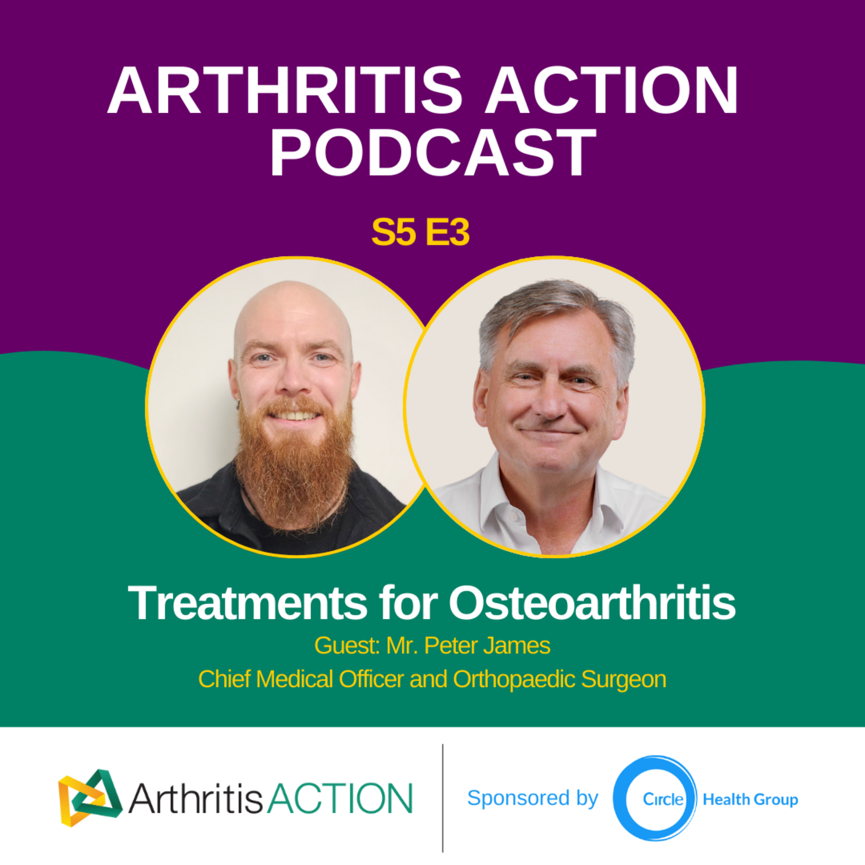 S5 E3 - Treatments for Osteoarthritis episode artwork