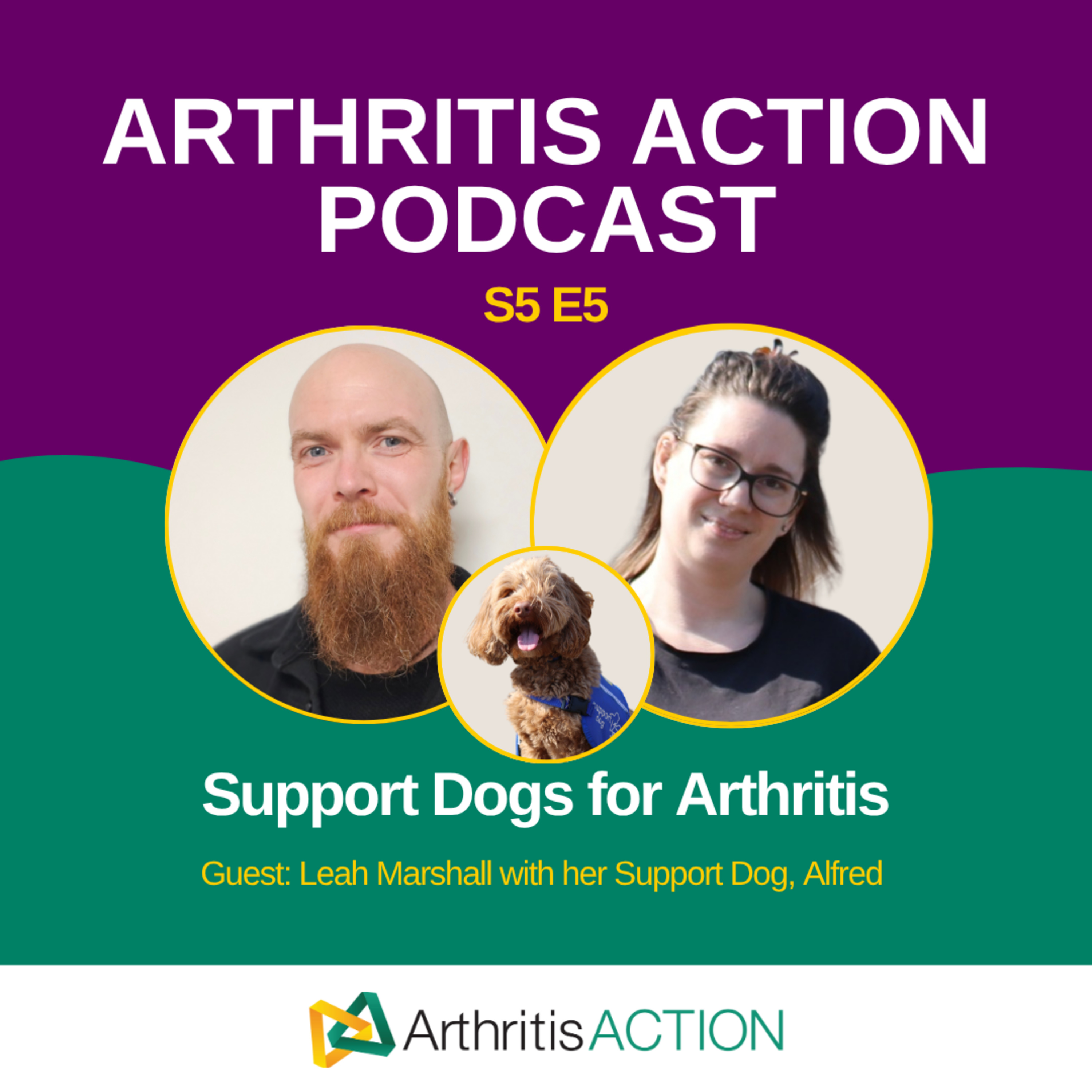 S5 E5 - Support Dogs for Arthritis episode artwork
