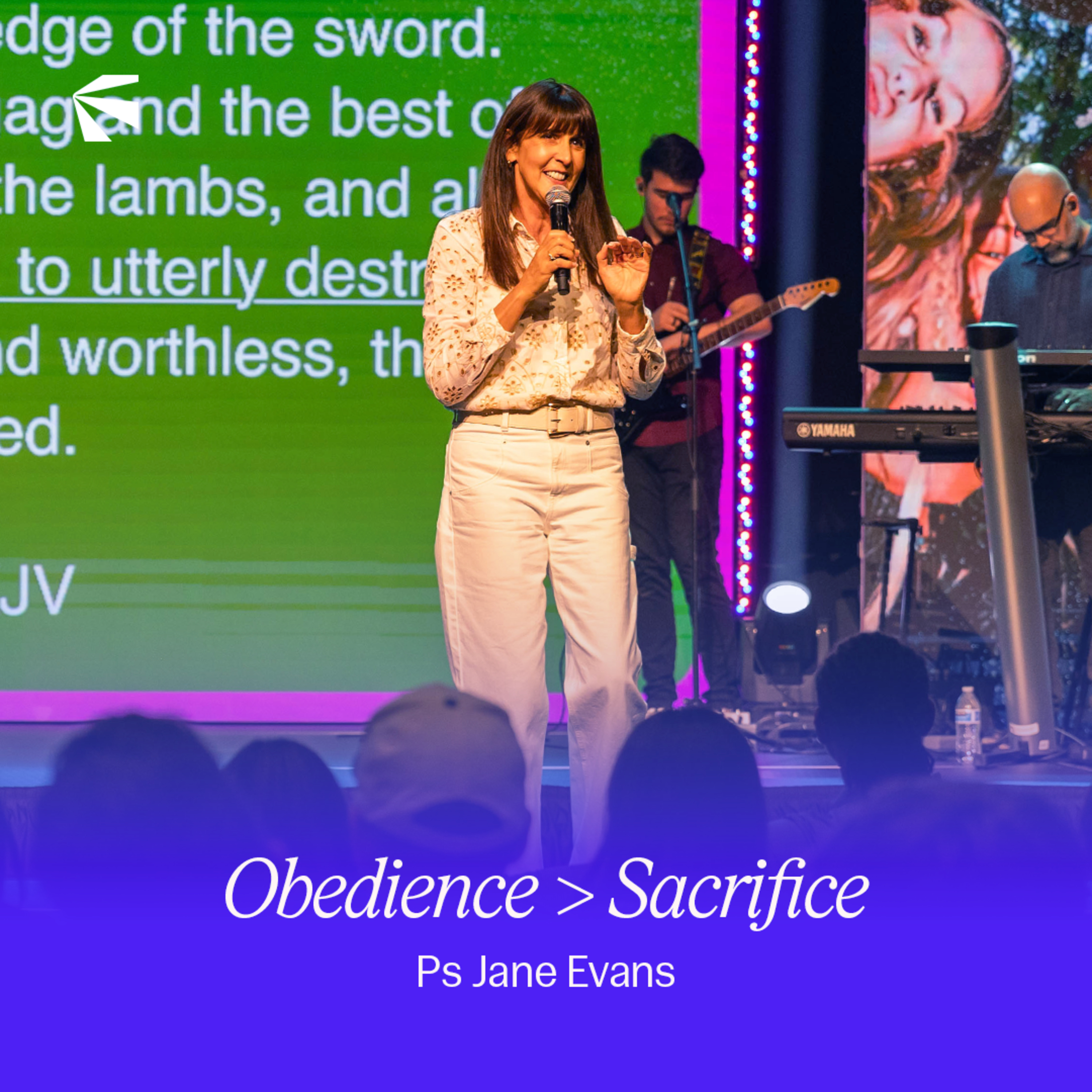 Obedience > Sacrifice | Jane Evans episode artwork