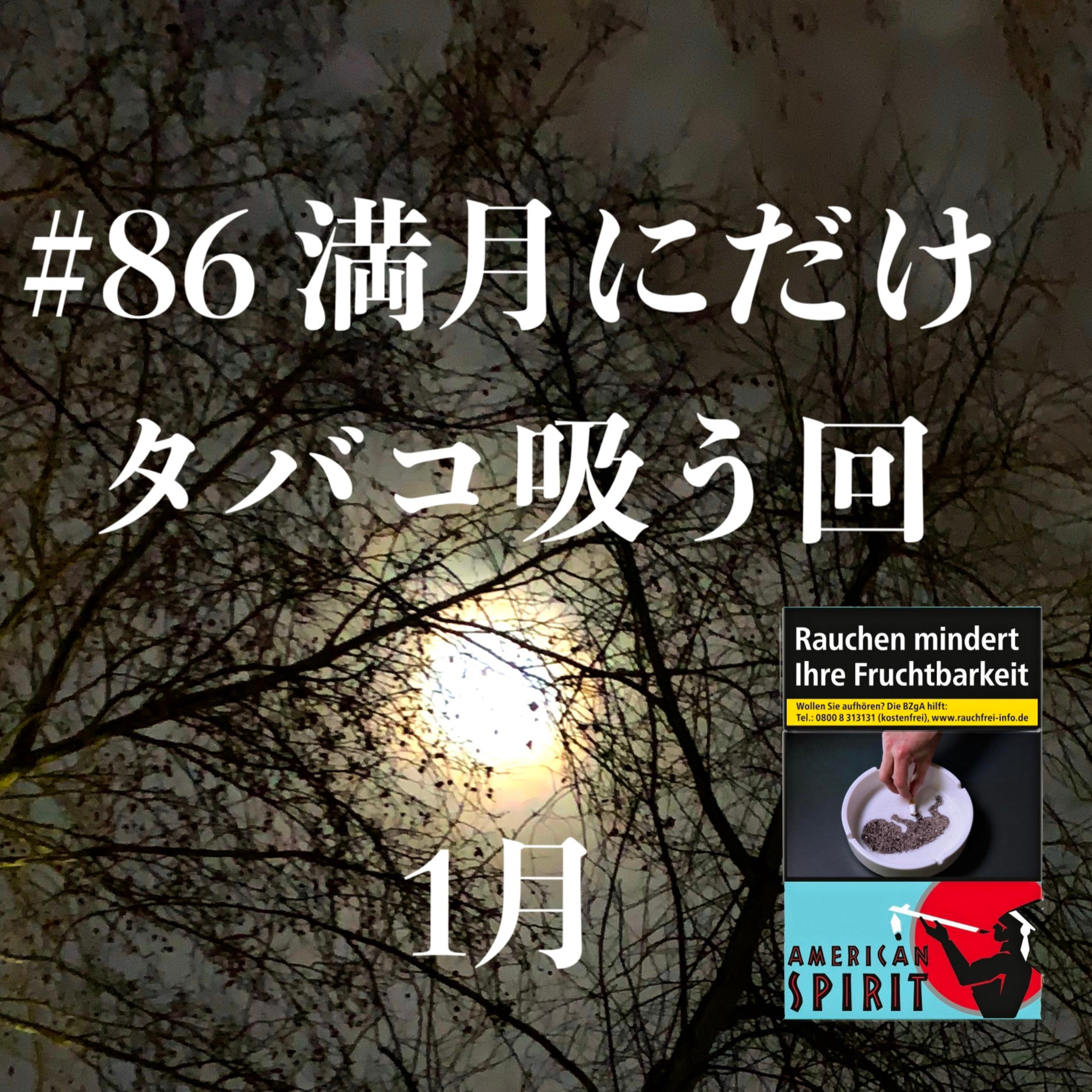 #86 満月の夜震えながらのタバコ  episode artwork