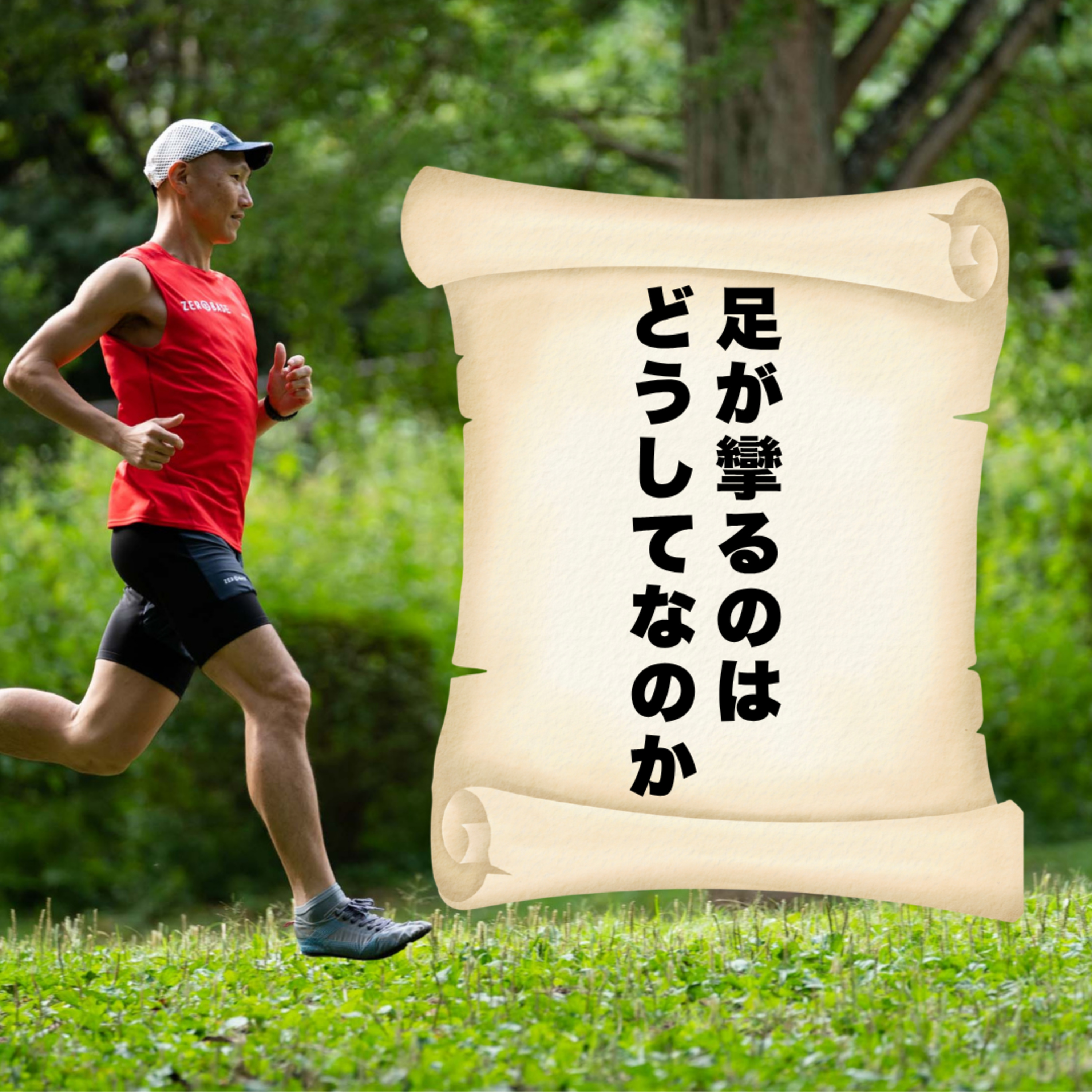 足が攣るのは、どうしてなのか