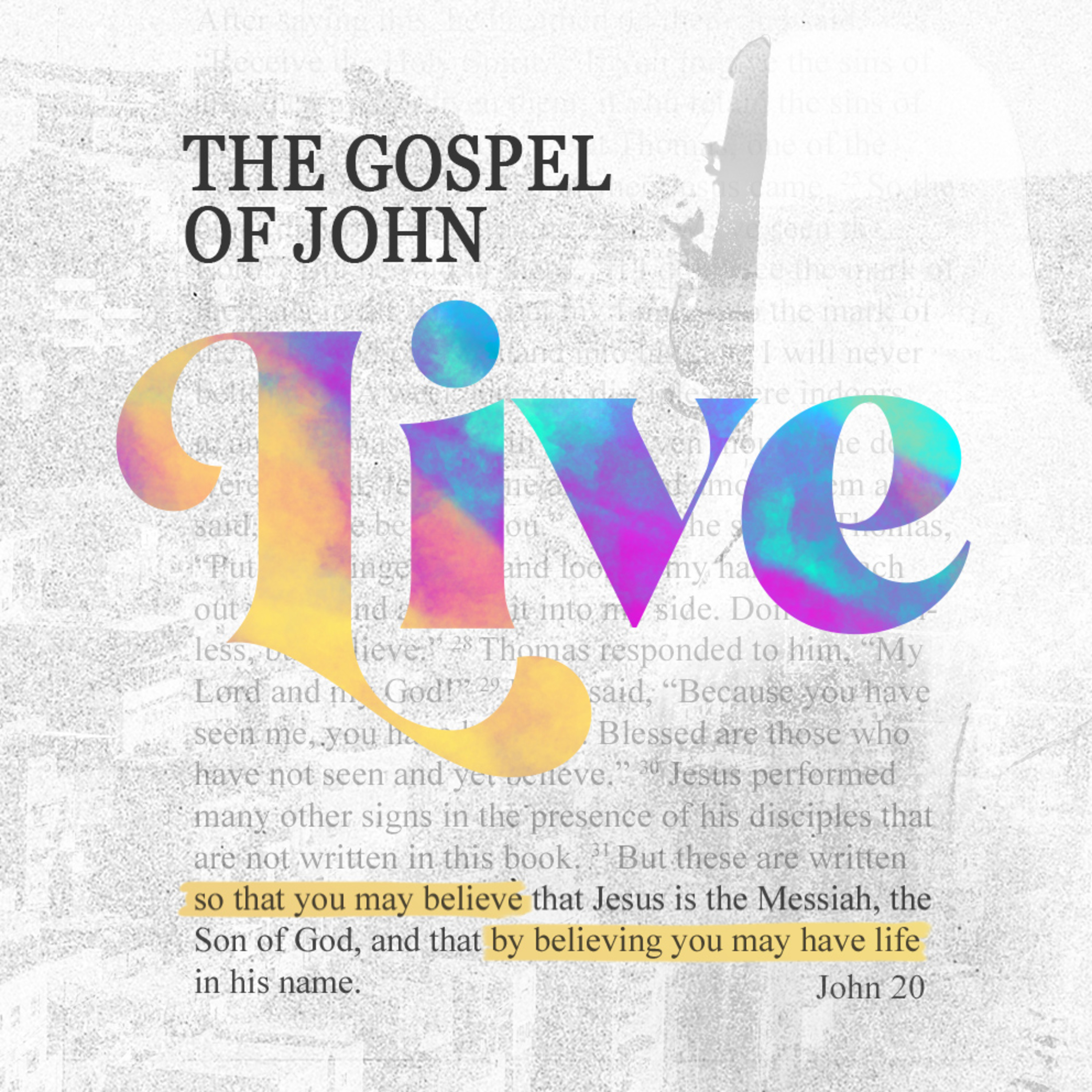 LIVE // John 13:21-38 // Apostasy episode artwork