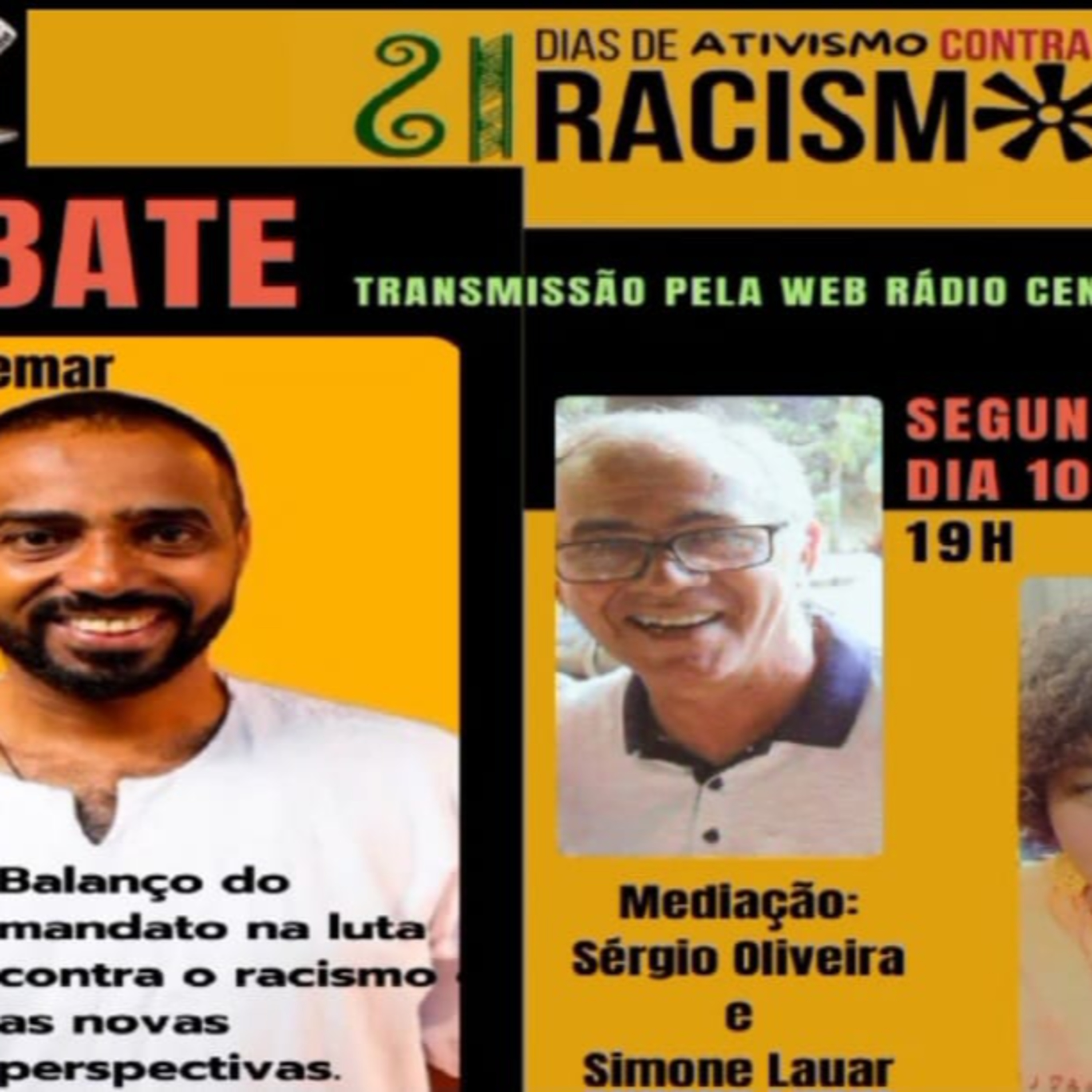 DEBATE - 21 Dias de ativismo contra o racismo (10/03/2025) episode artwork