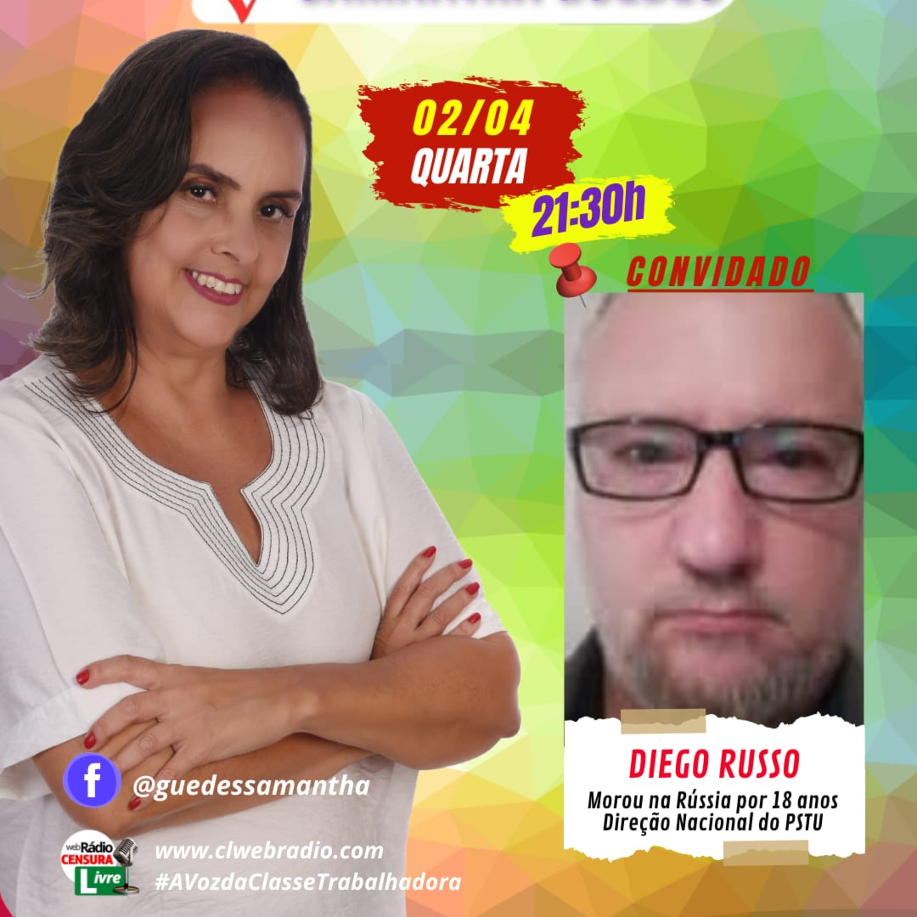 DESENROLANDO COM SAMANTHA GUEDES | 'Acordo de paz ou saque do imperialismo na Ucrânia?' (02/04/2025) episode artwork