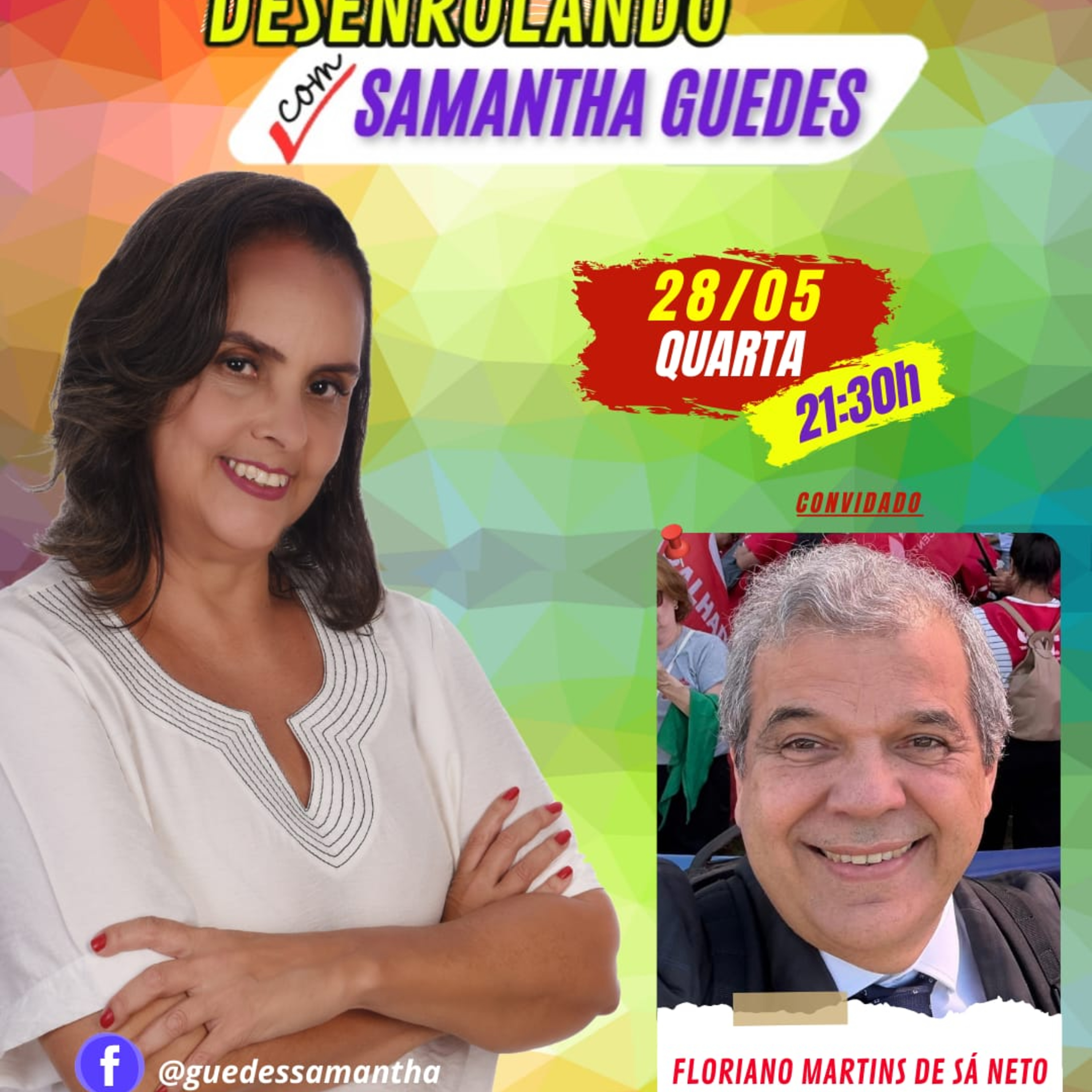 DESENROLANDO COM SAMANTHA GUEDES - Onde estão os bilhões roubados dos aposentados? (28/5/2025) episode artwork