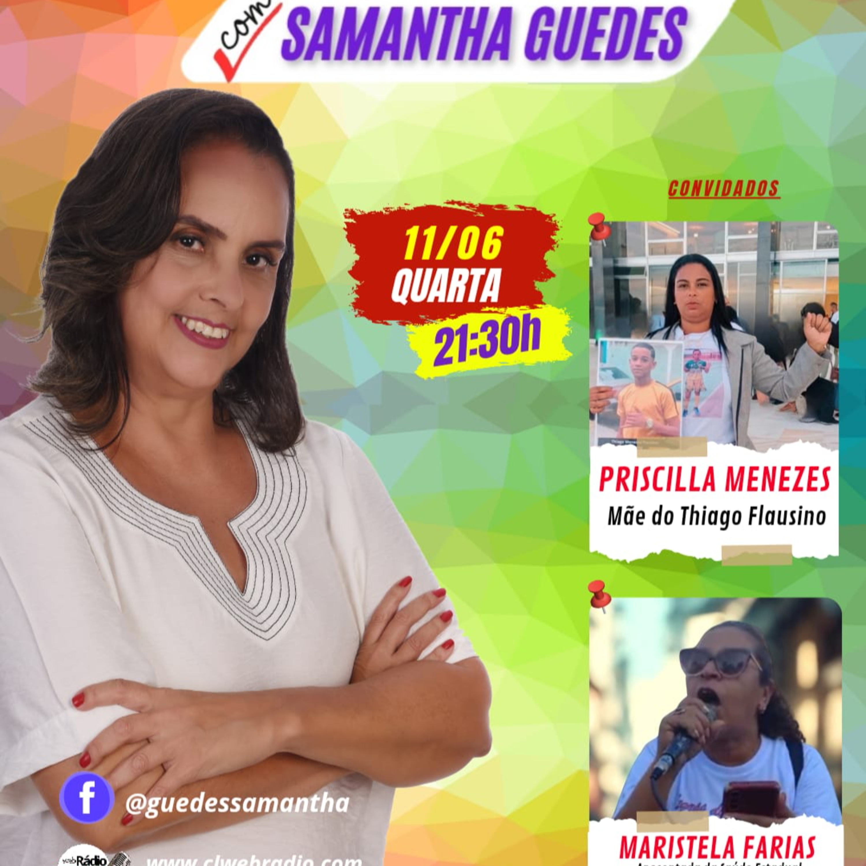 DESENROLANDO COM SAMANTHA GUEDES - "Basta de extermínio nas favelas! O Estado é genocida e racista!" (11/6/2025) episode artwork