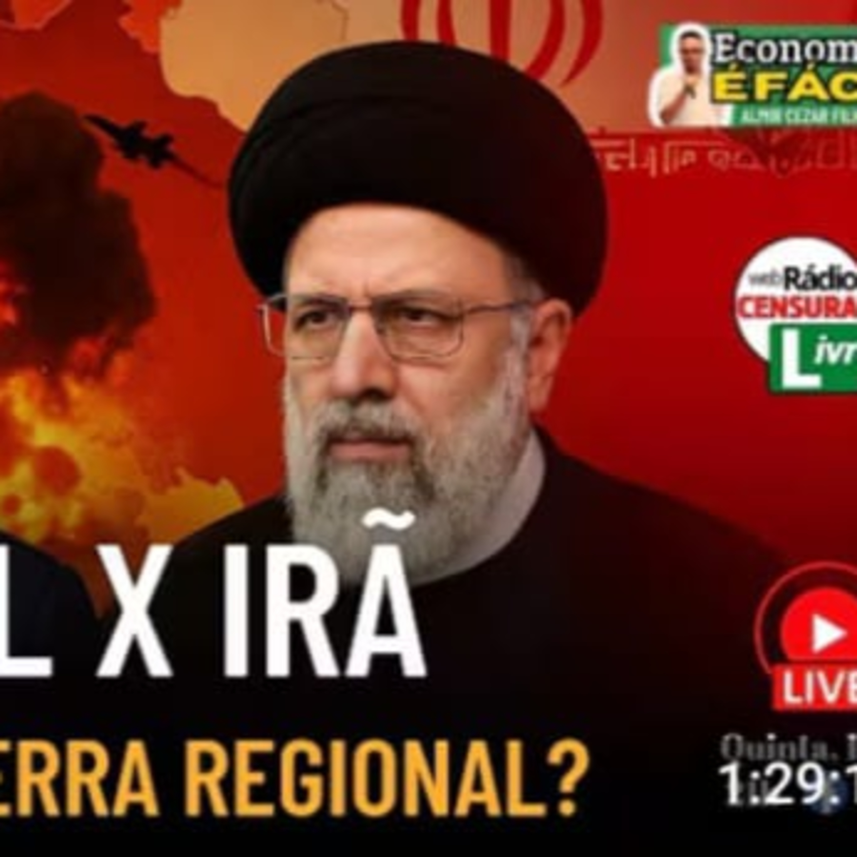 Irã x Israel: Nova Escalada no Oriente Médio e os Riscos de Guerra Regional Economia É Fácil 19/6 episode artwork