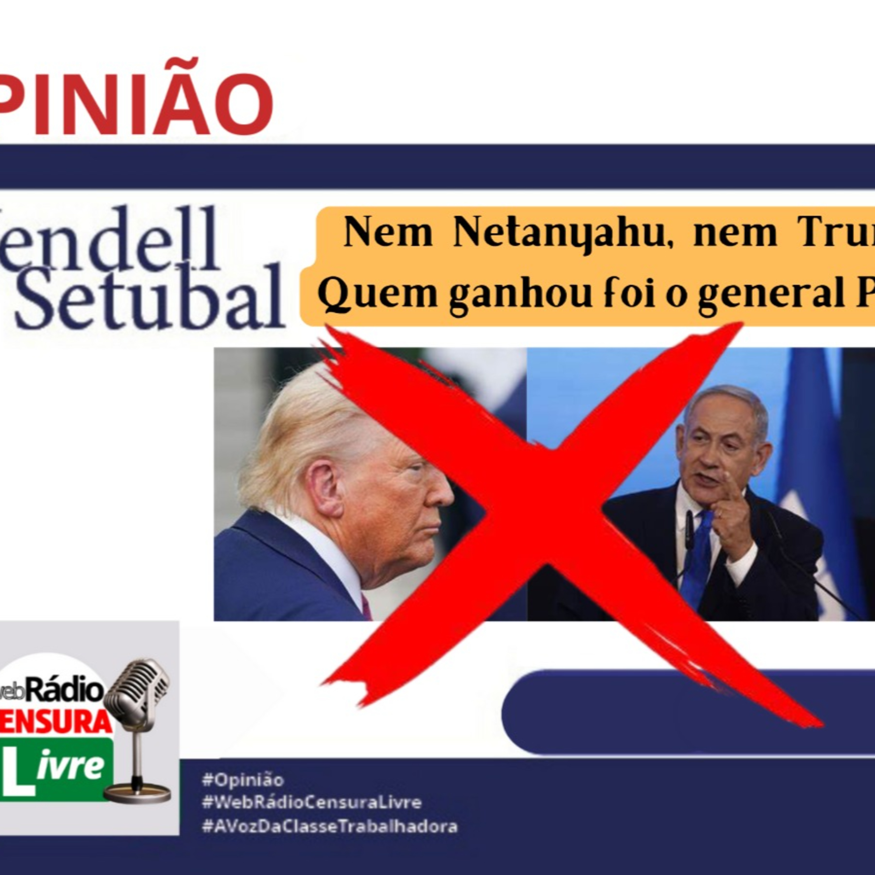 OPINIÃO - Nem Netanyahu, nem Trump. Quem ganhou a guerra foi o general Pirro 25/6 episode artwork