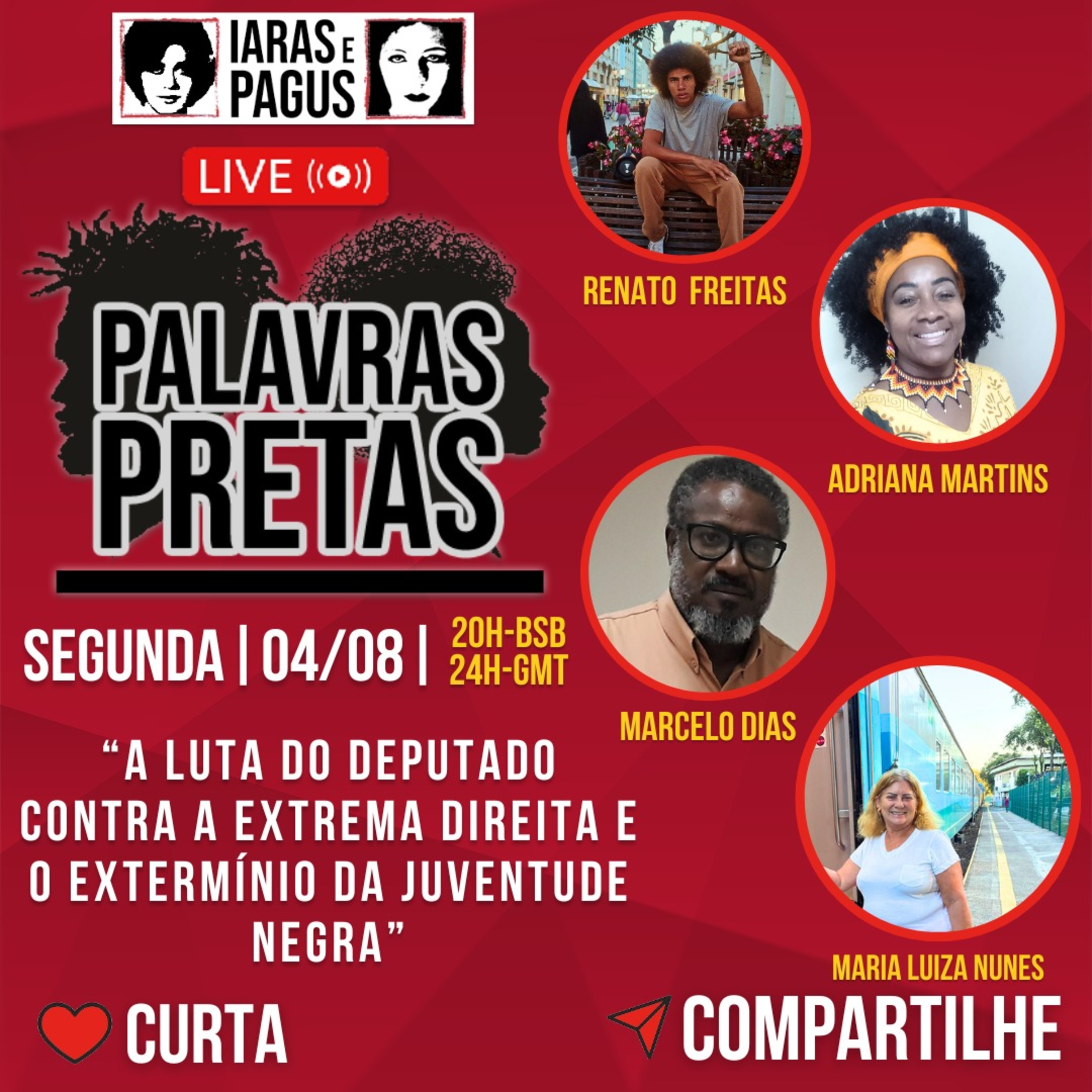 PALAVRAS PRETAS - A luta do deputado contra a extrema direita e o extermínio da juventude negra 4/8/25 episode artwork