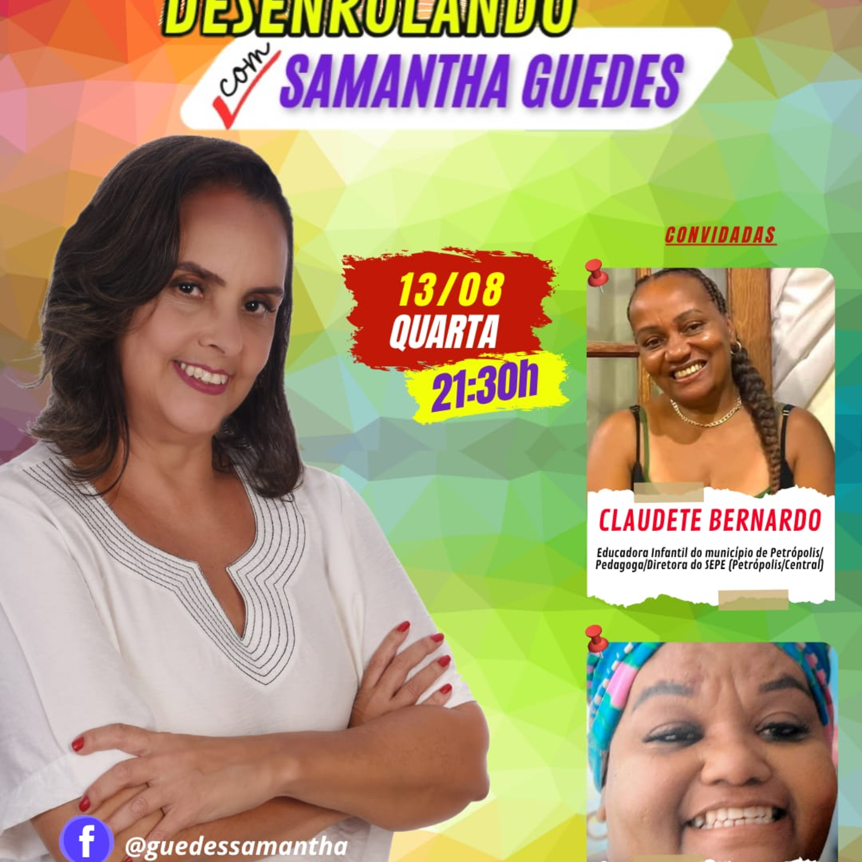 DESENROLANDO COM SAMANTHA GUEDES - "Os trabalhadores precisam lutar por creches públicas! É pela criança, pelas trabalhadoras e pelas profissionais da educação!" (13/8) episode artwork