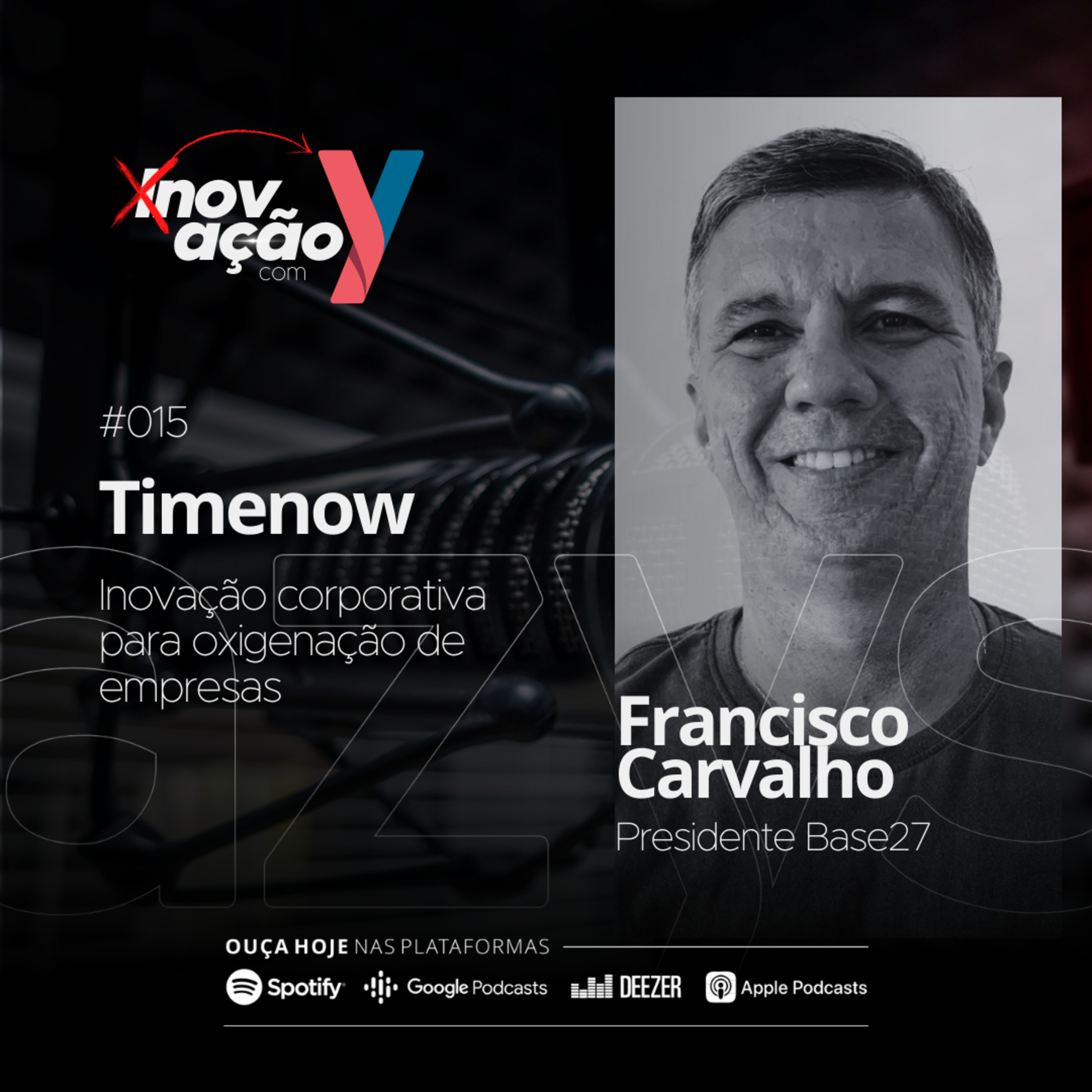 #015 Inovação Corporativa | Para oxigenação de empresas feat. Francisco Carvalho