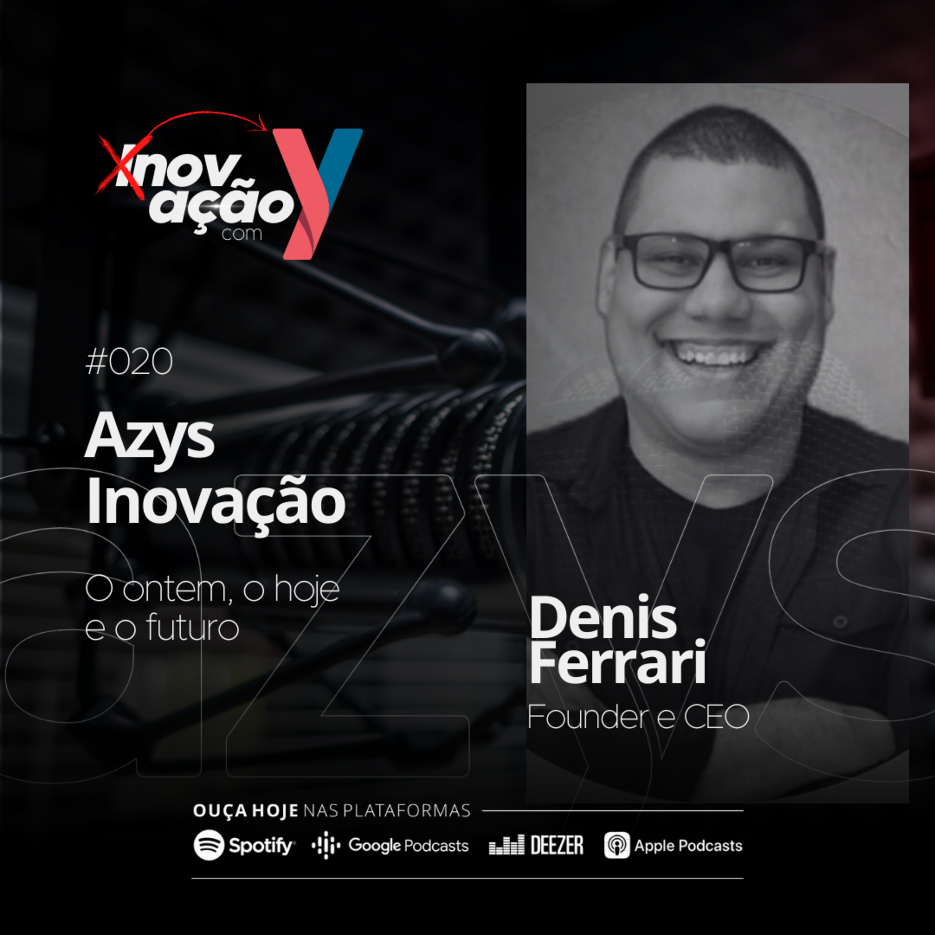 #020 Azys Inovação | O ontem, o hoje e o futuro feat. Denis Ferrari