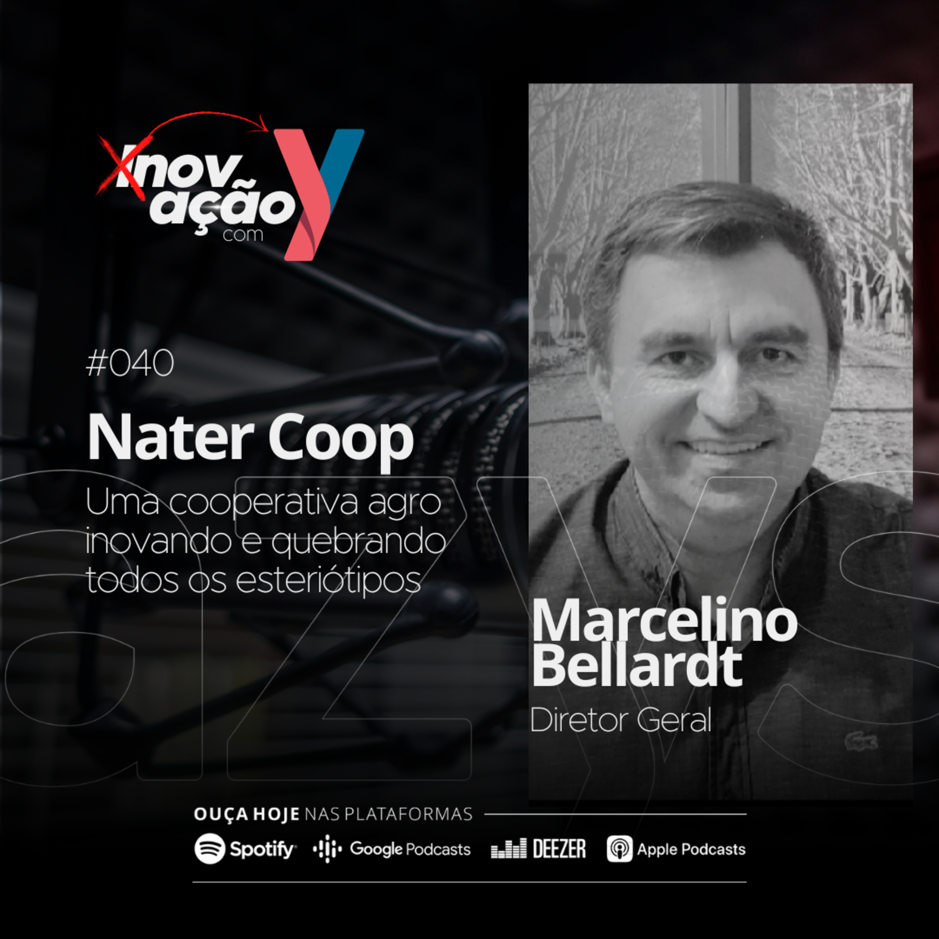 #040 Nater Coop: Uma cooperativa agro inovando e quebrando todos os estereótipos feat. Marcelino Bellardt