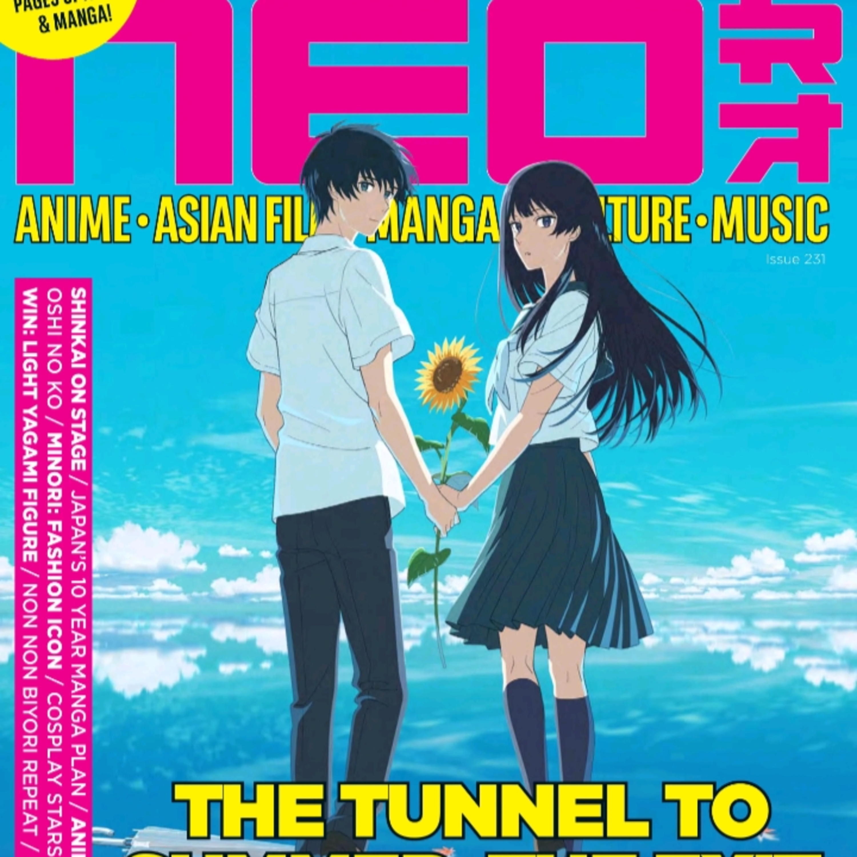 Reacciones de videos kpop con la revista de anime Neo 231