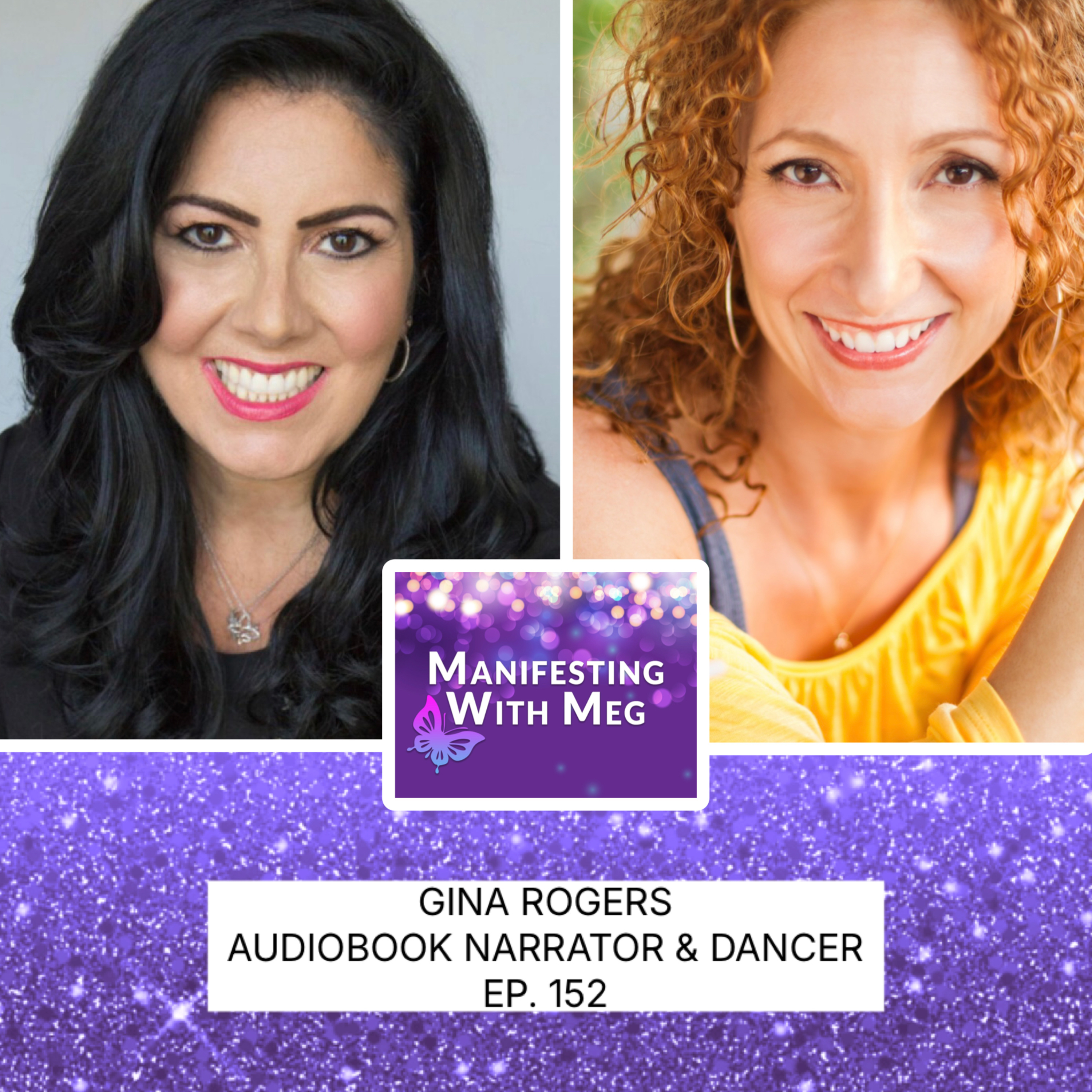 Find the Silver Lining I Gina Rogers on Joy, Reinvention & Awakening I Manifesting with Meg #152 episode artwork