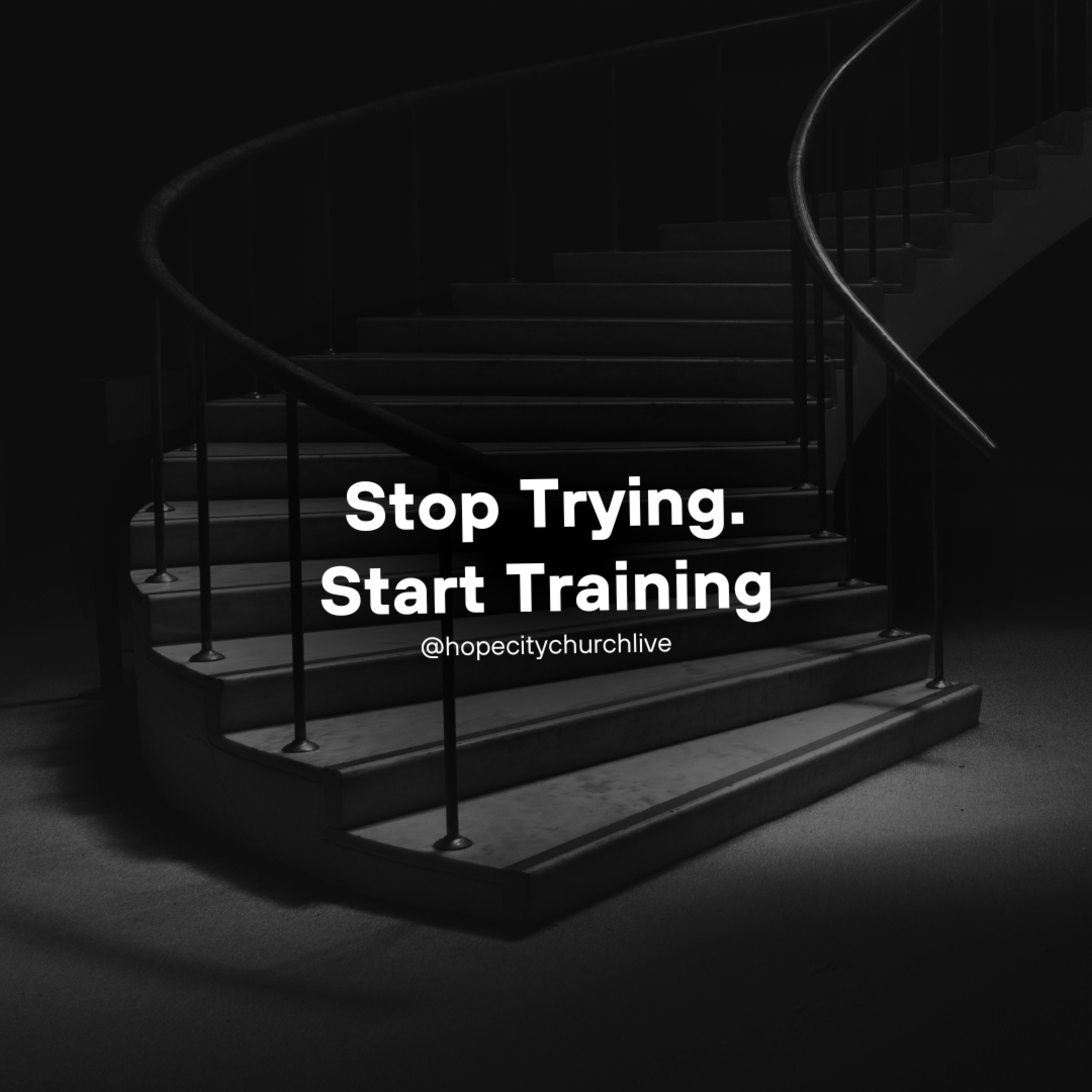 Stop Trying, Start Training! episode artwork