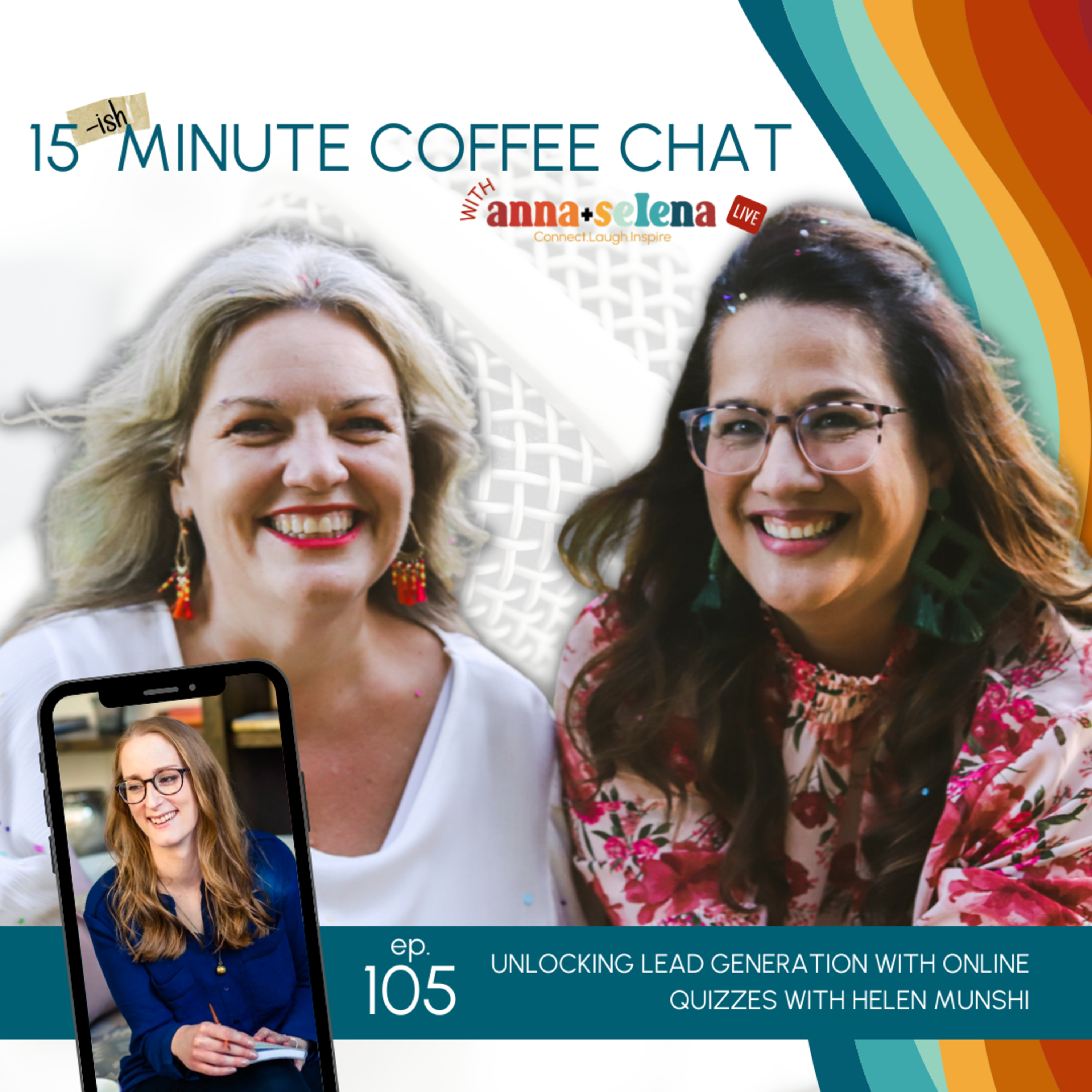 15 {Ish} Minute Coffee Chat with Anna + Selena