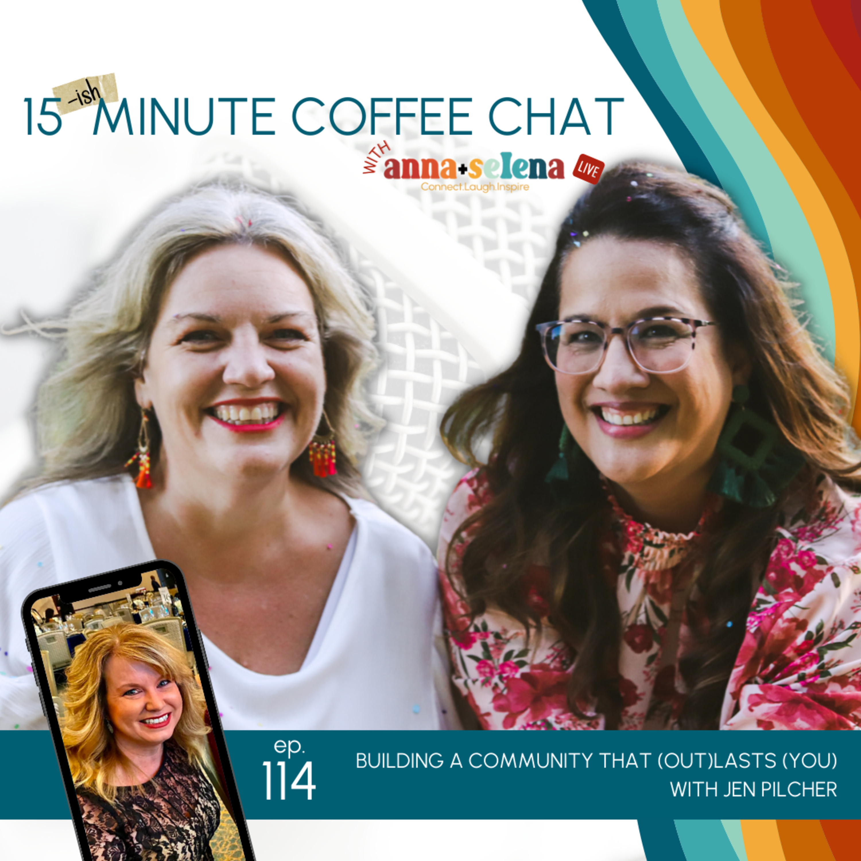 15 {Ish} Minute Coffee Chat with Anna + Selena