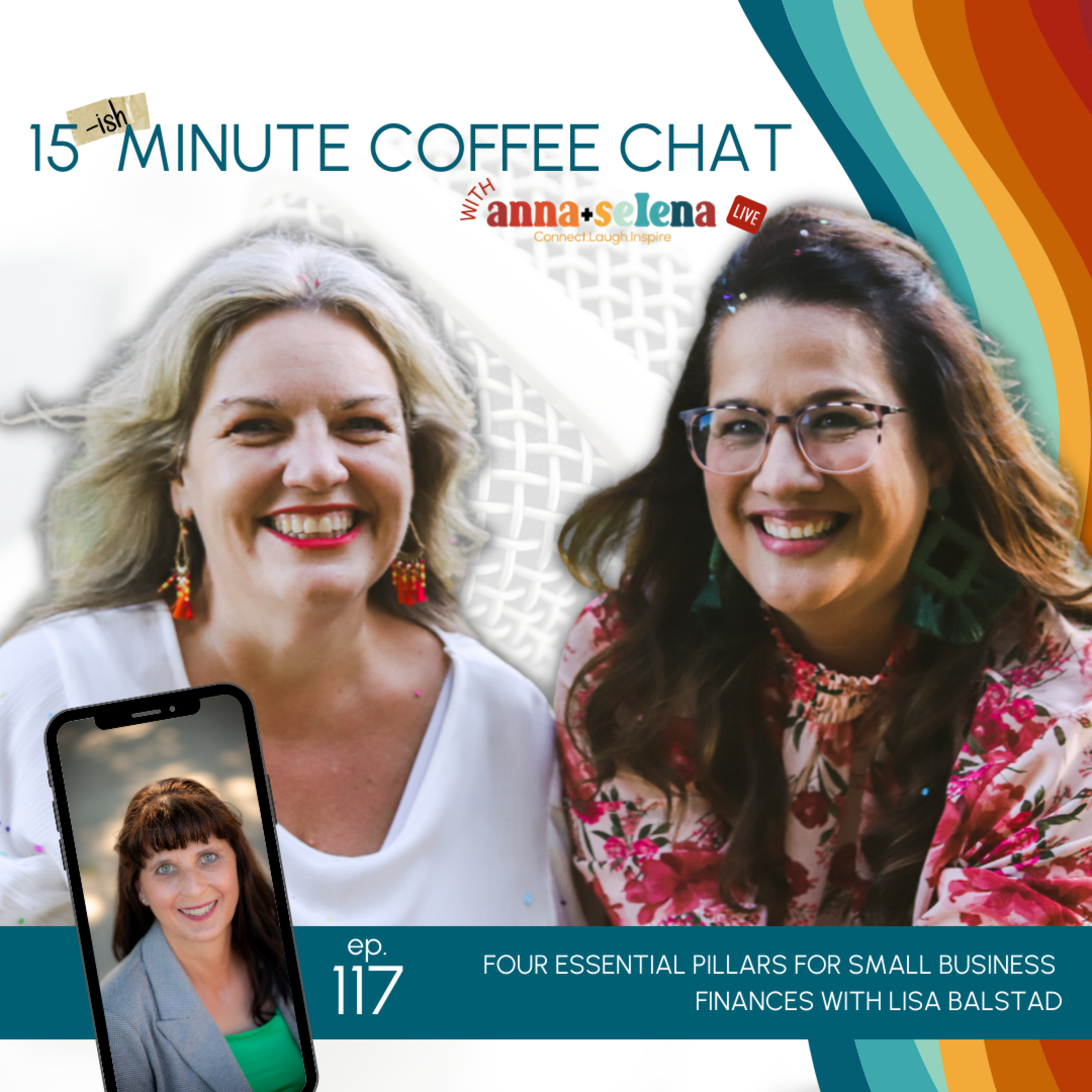 15 {Ish} Minute Coffee Chat with Anna + Selena