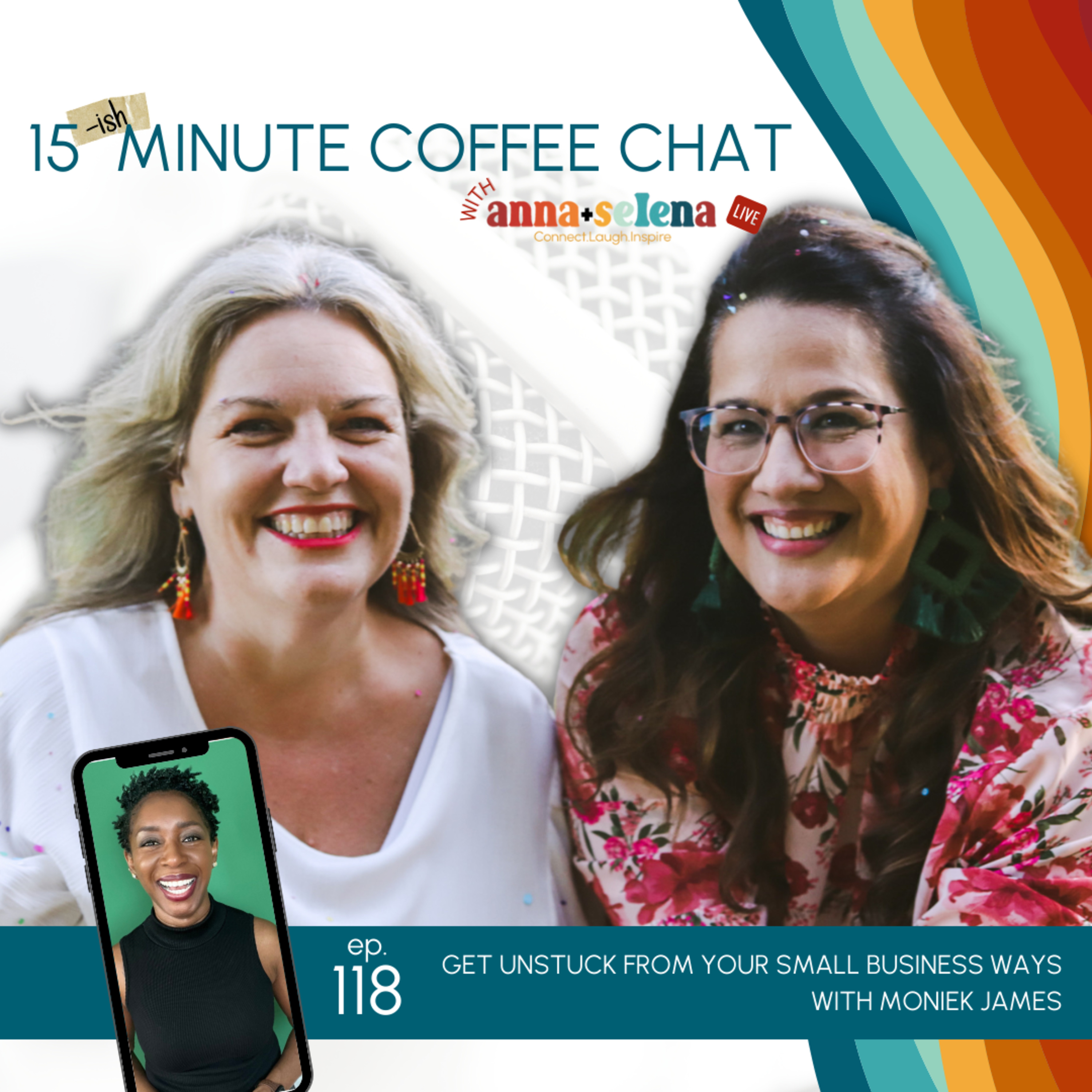 15 {Ish} Minute Coffee Chat with Anna + Selena