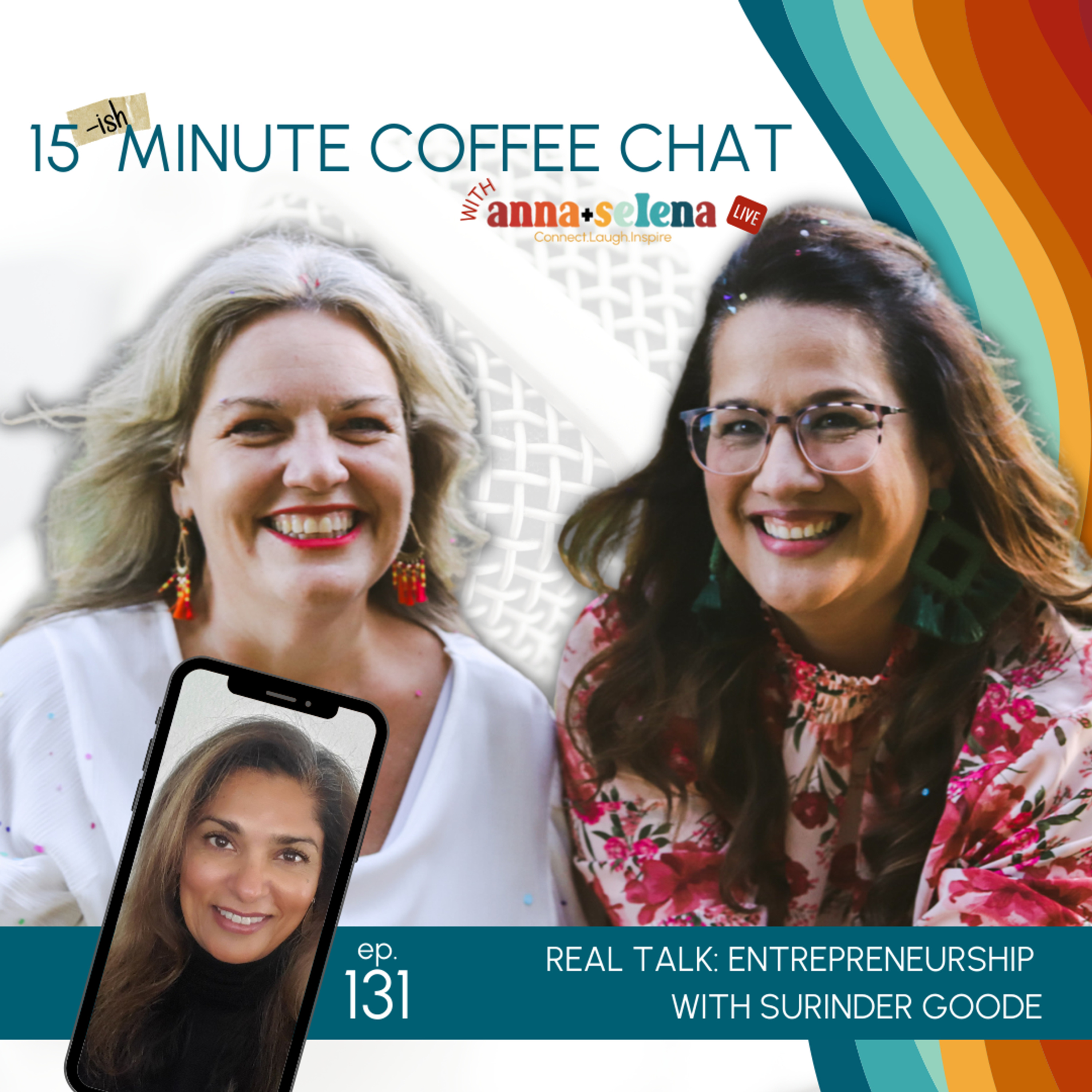 15 {Ish} Minute Coffee Chat with Anna + Selena