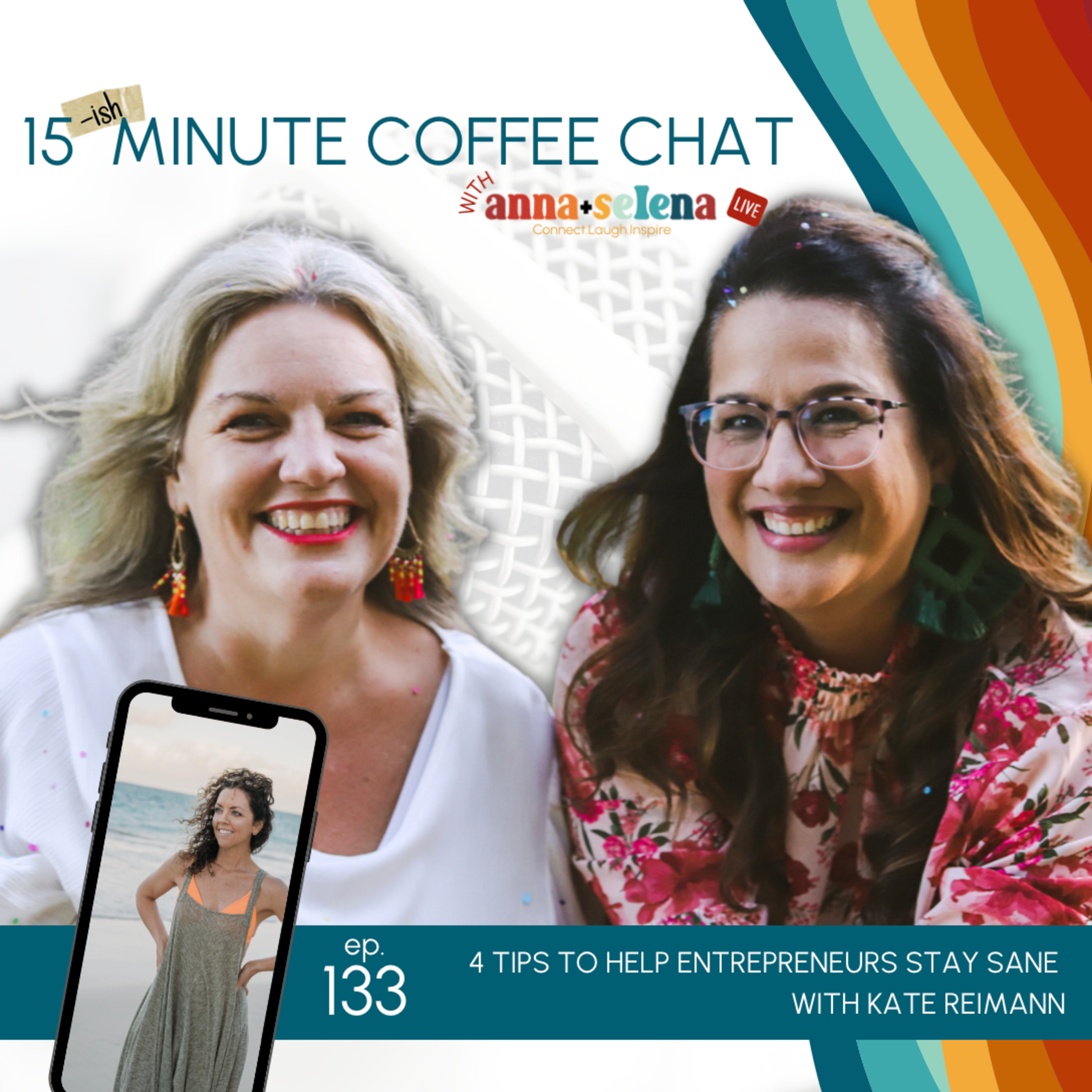 15 {Ish} Minute Coffee Chat with Anna + Selena