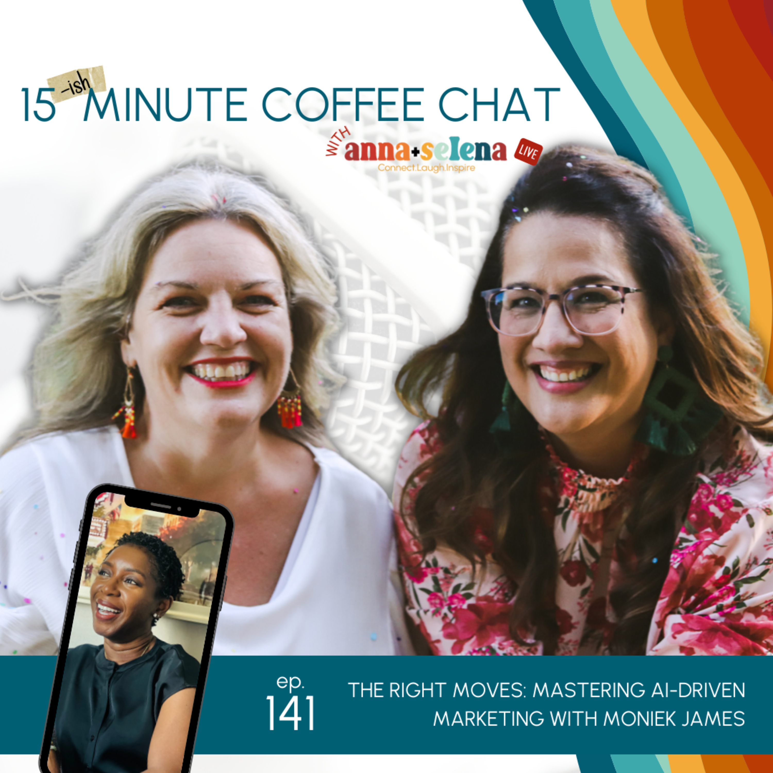 15 {Ish} Minute Coffee Chat with Anna + Selena