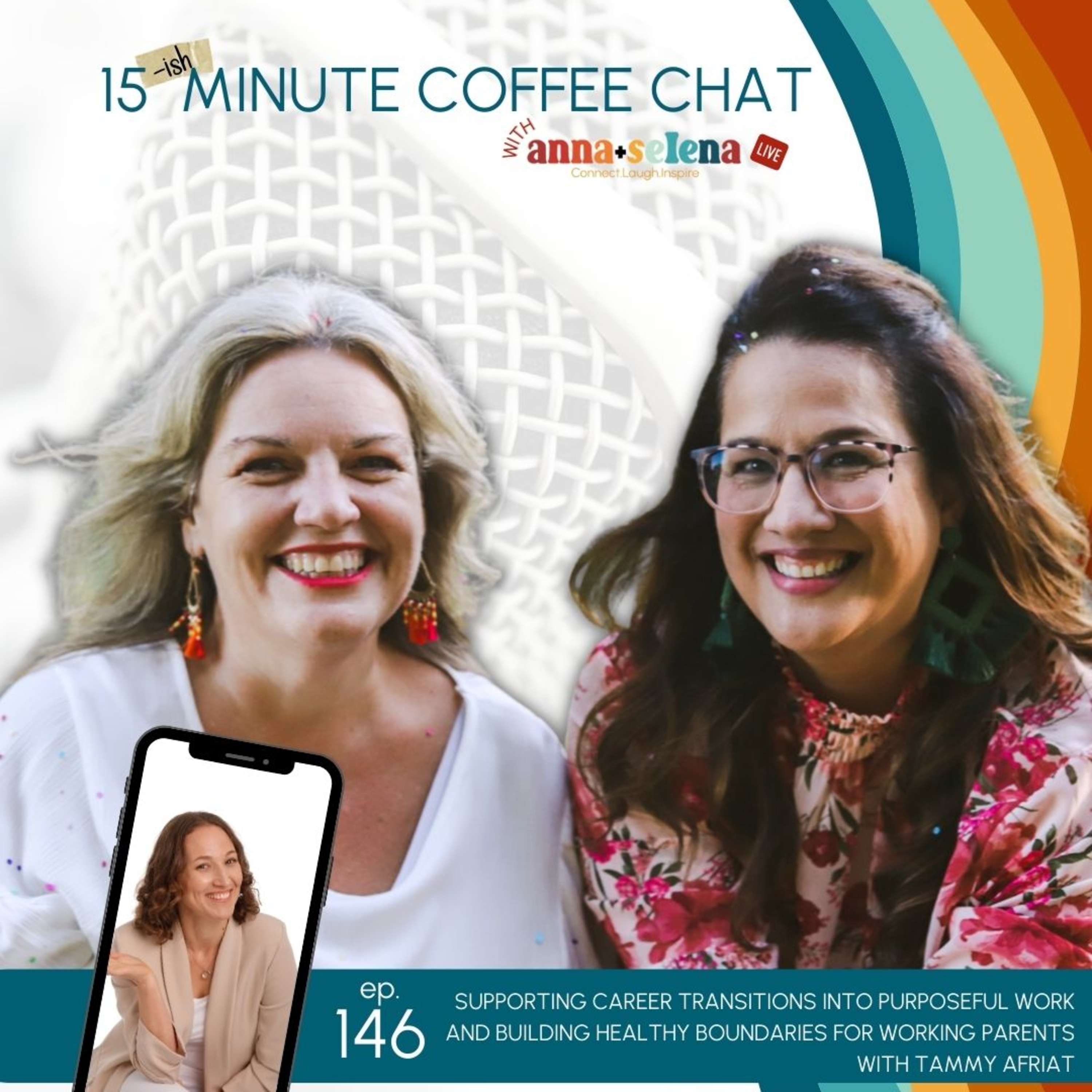 15 {Ish} Minute Coffee Chat with Anna + Selena