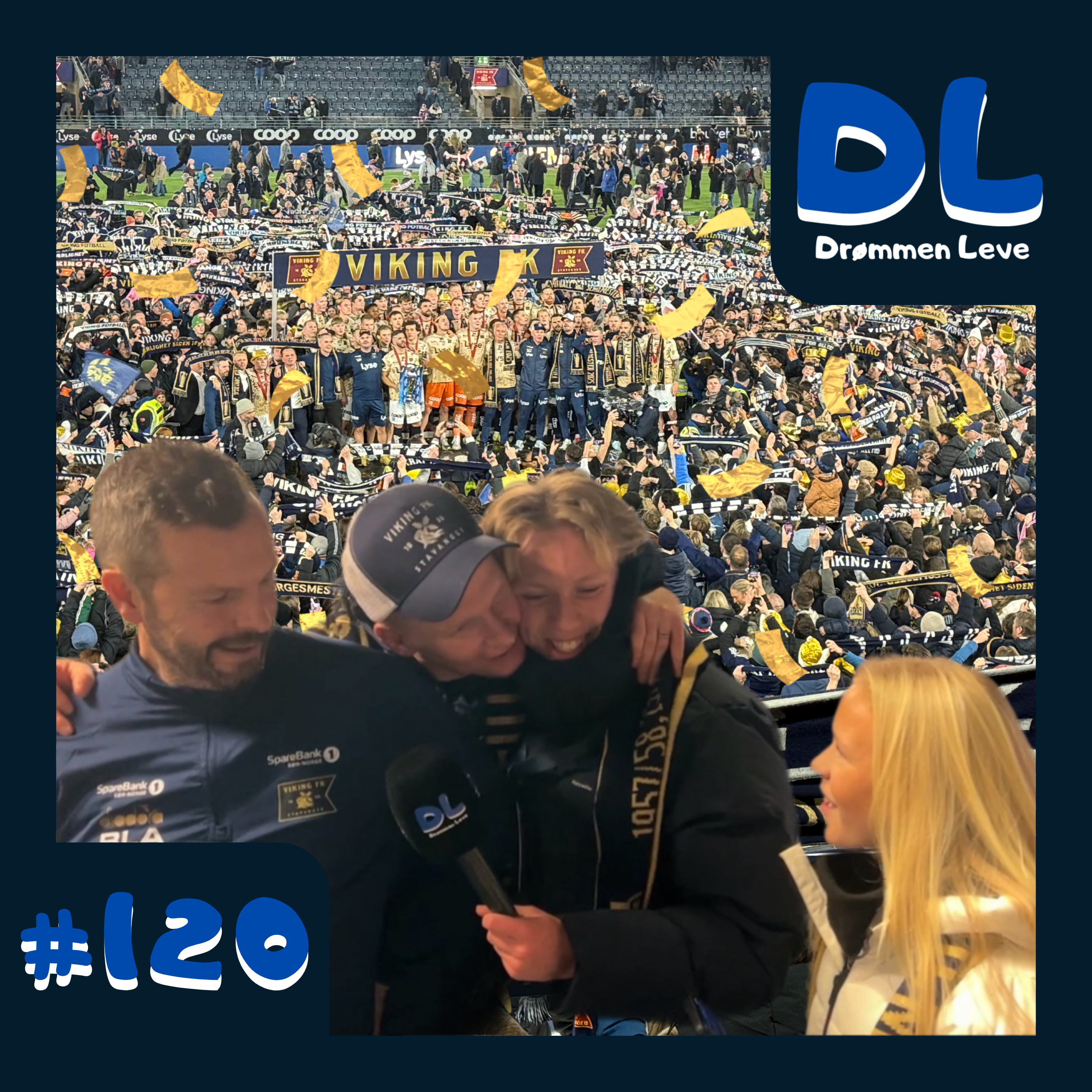 #120 VI ER NORGES BESTE FOTBALLLAG episode artwork