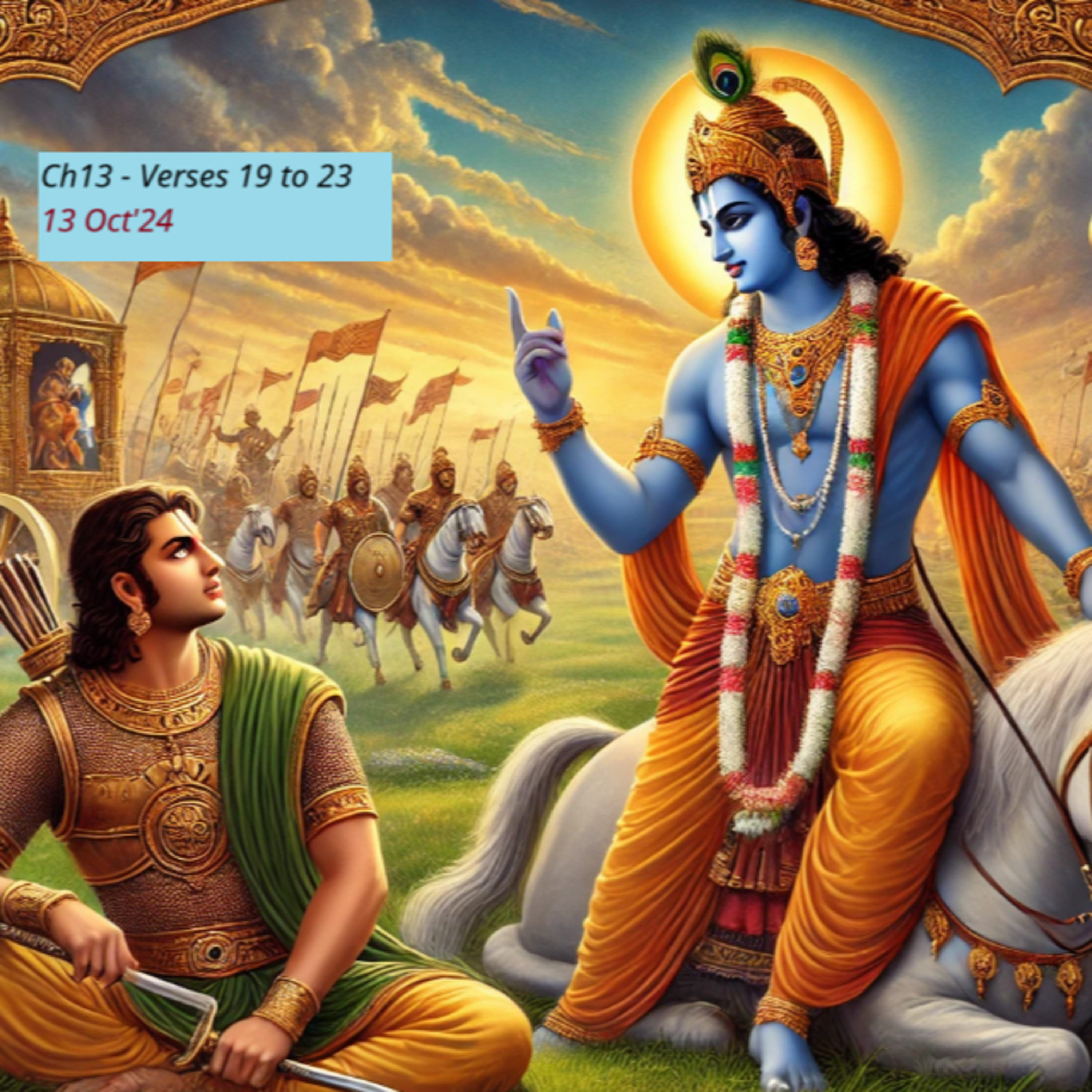 13 Oct'24 - Ch13 - Verses 19 to 23