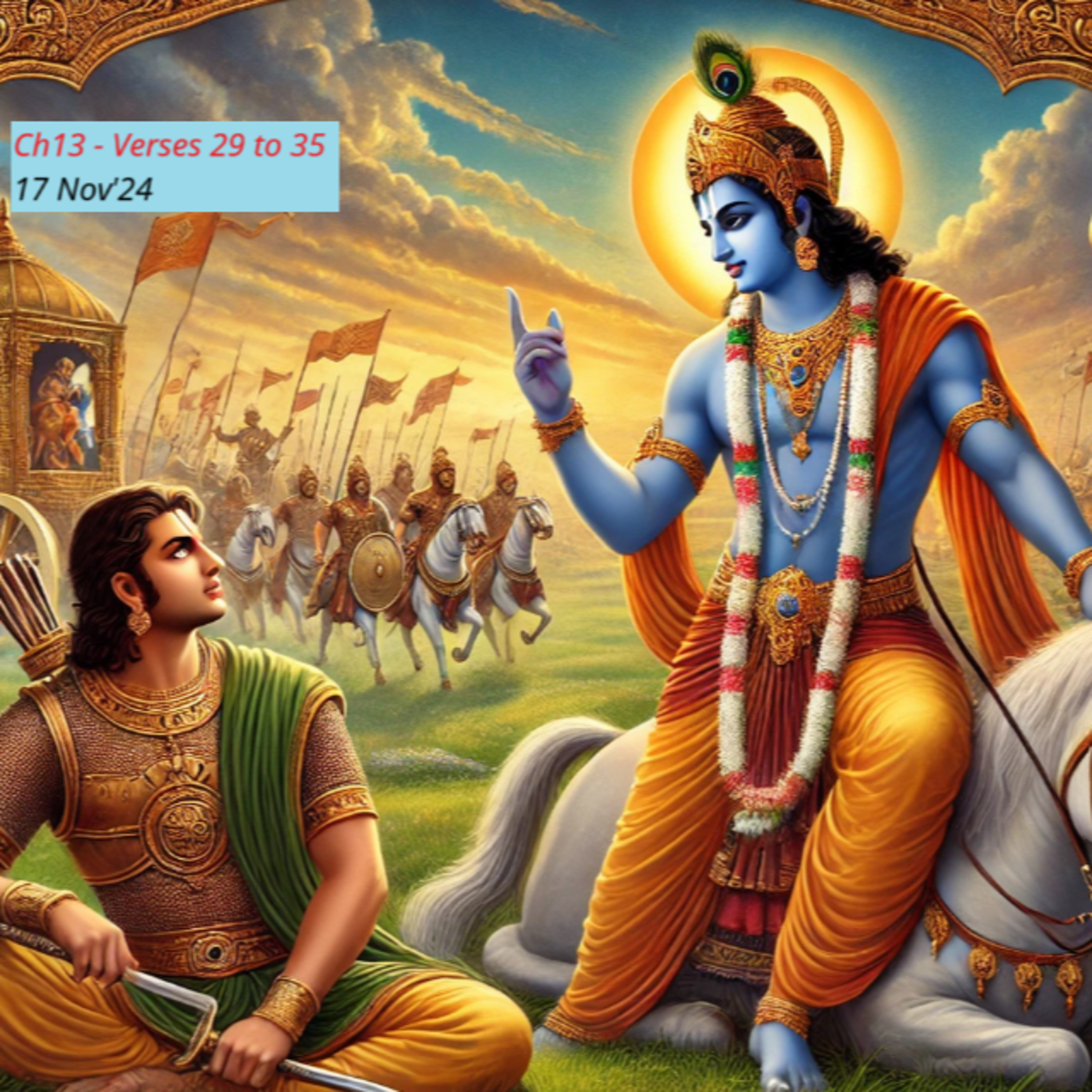 17 Nov'24 - Ch13 - Verses 29 to 35 episode artwork