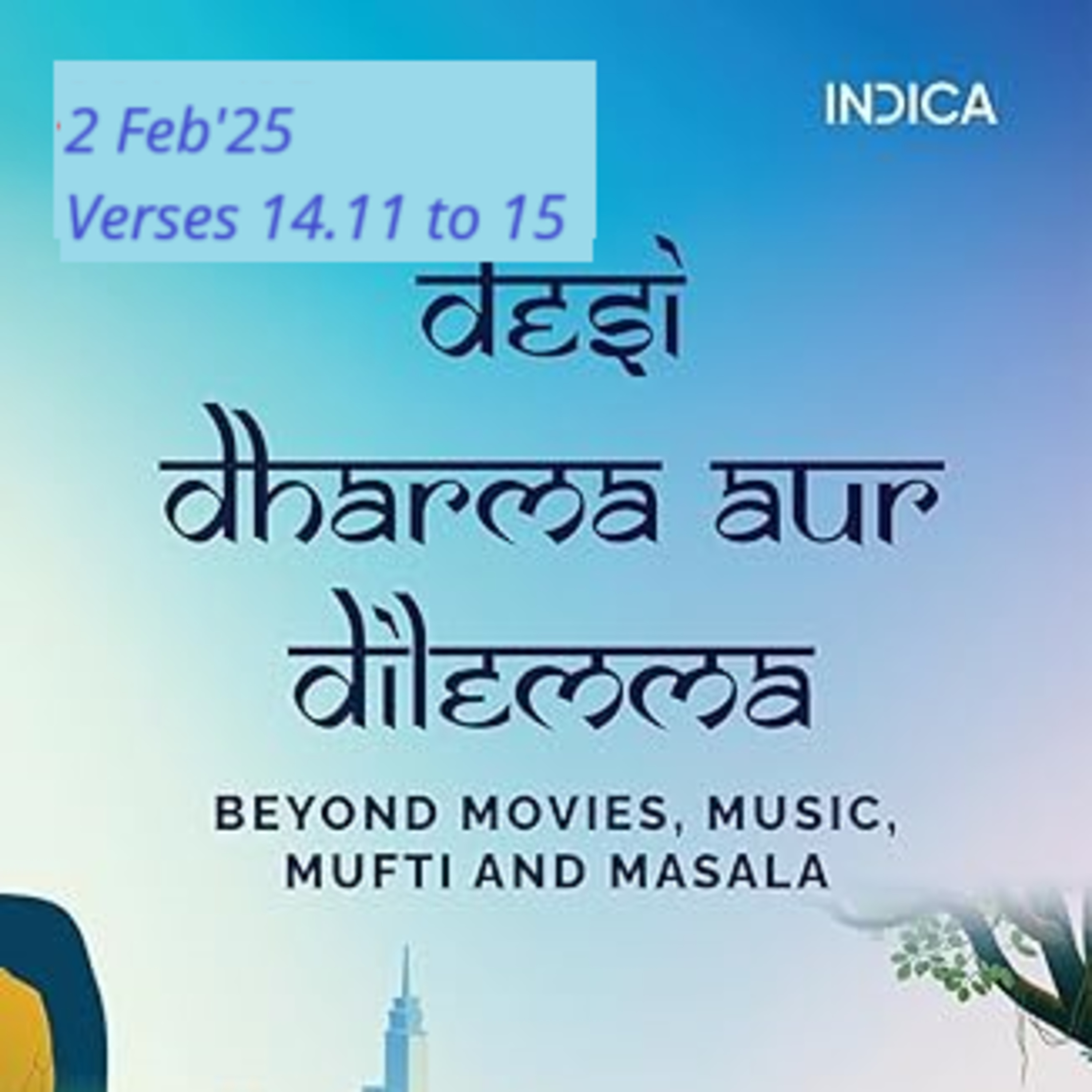 2 Feb'25 - Verses 14.11 to 14.15 episode artwork