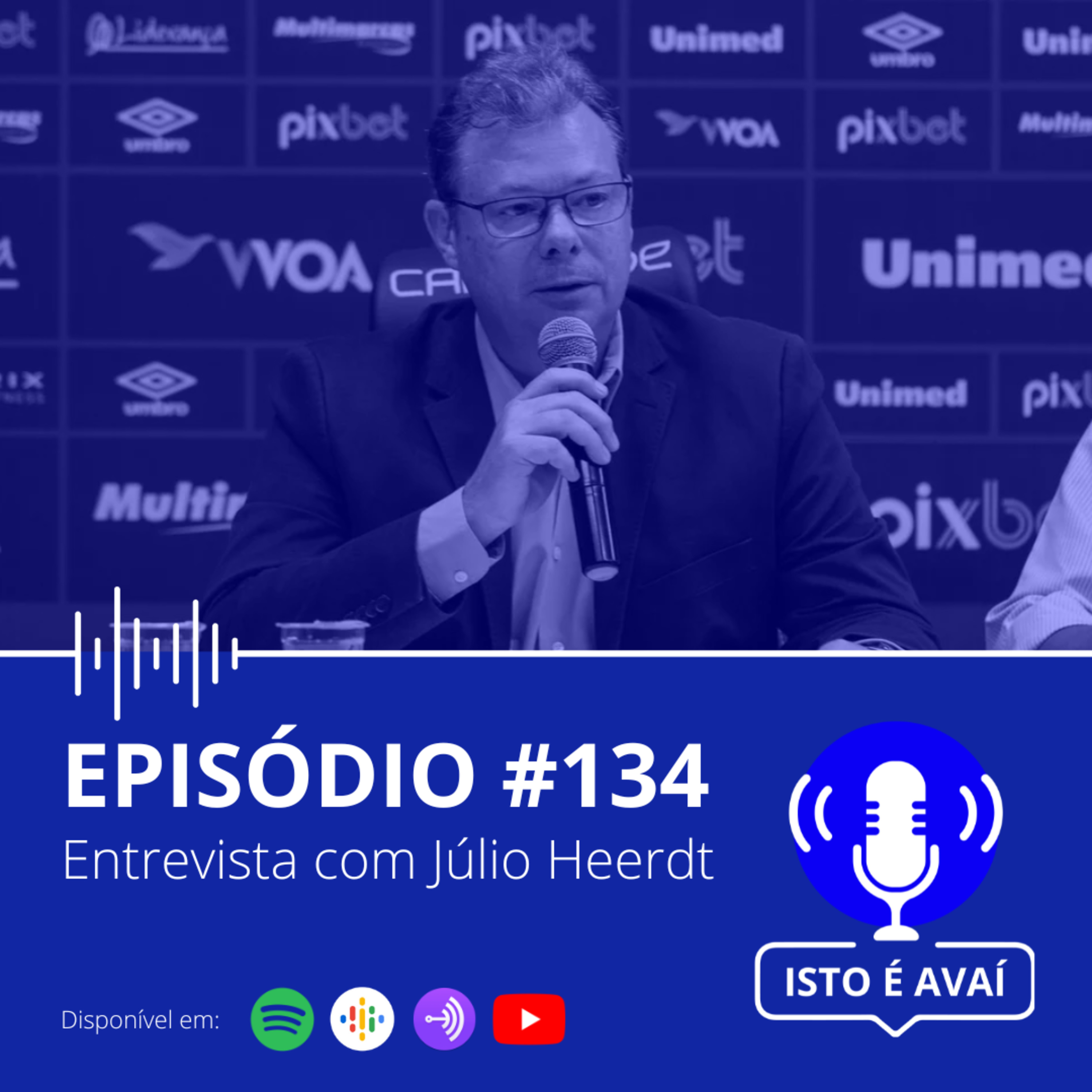 ENTREVISTA COM JÚLIO HEERDT | Part. Miguel Livramento | EP #134 - 2023 episode artwork