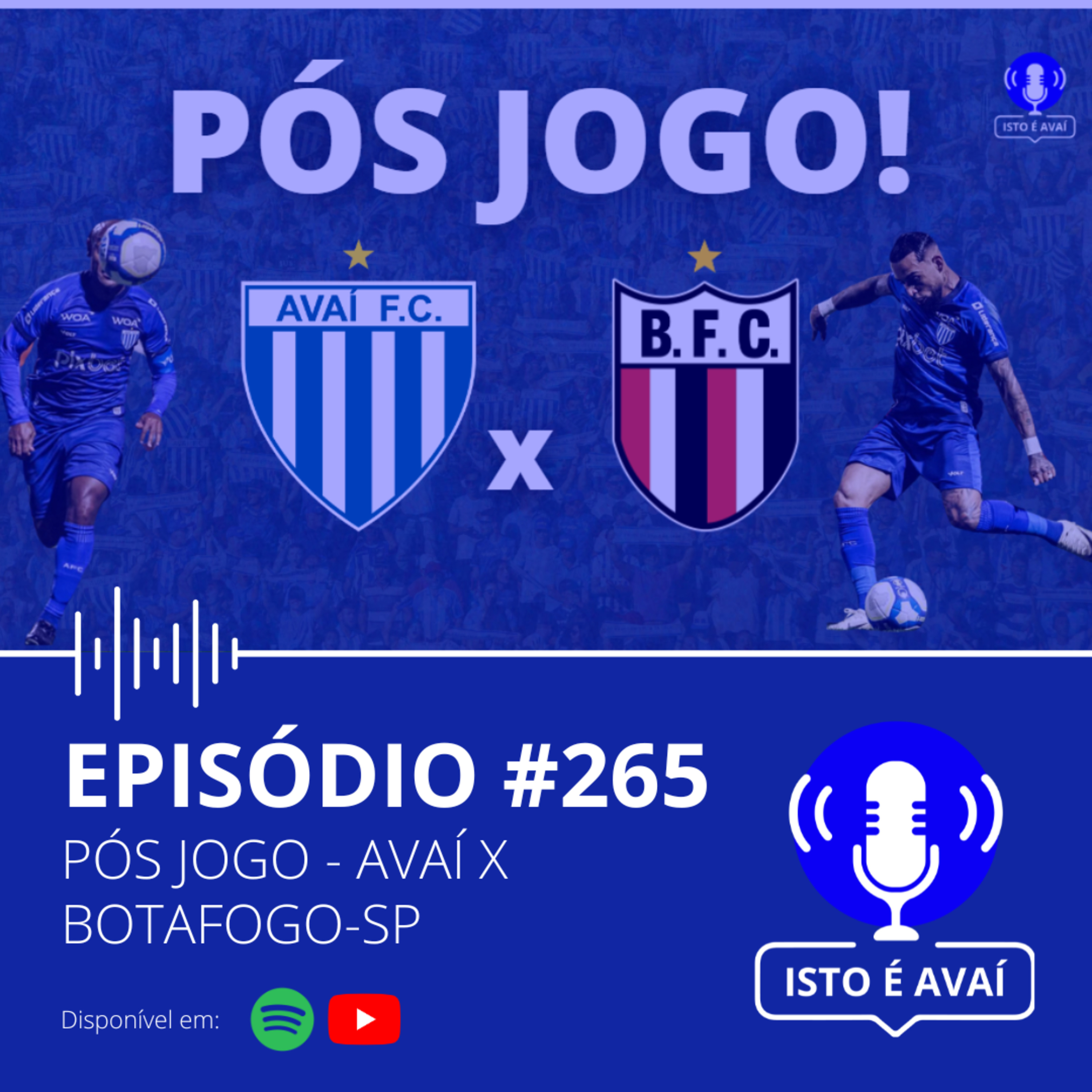 PÓS-JOGO | Avaí x Botafogo-SP #265 - 2024 episode artwork