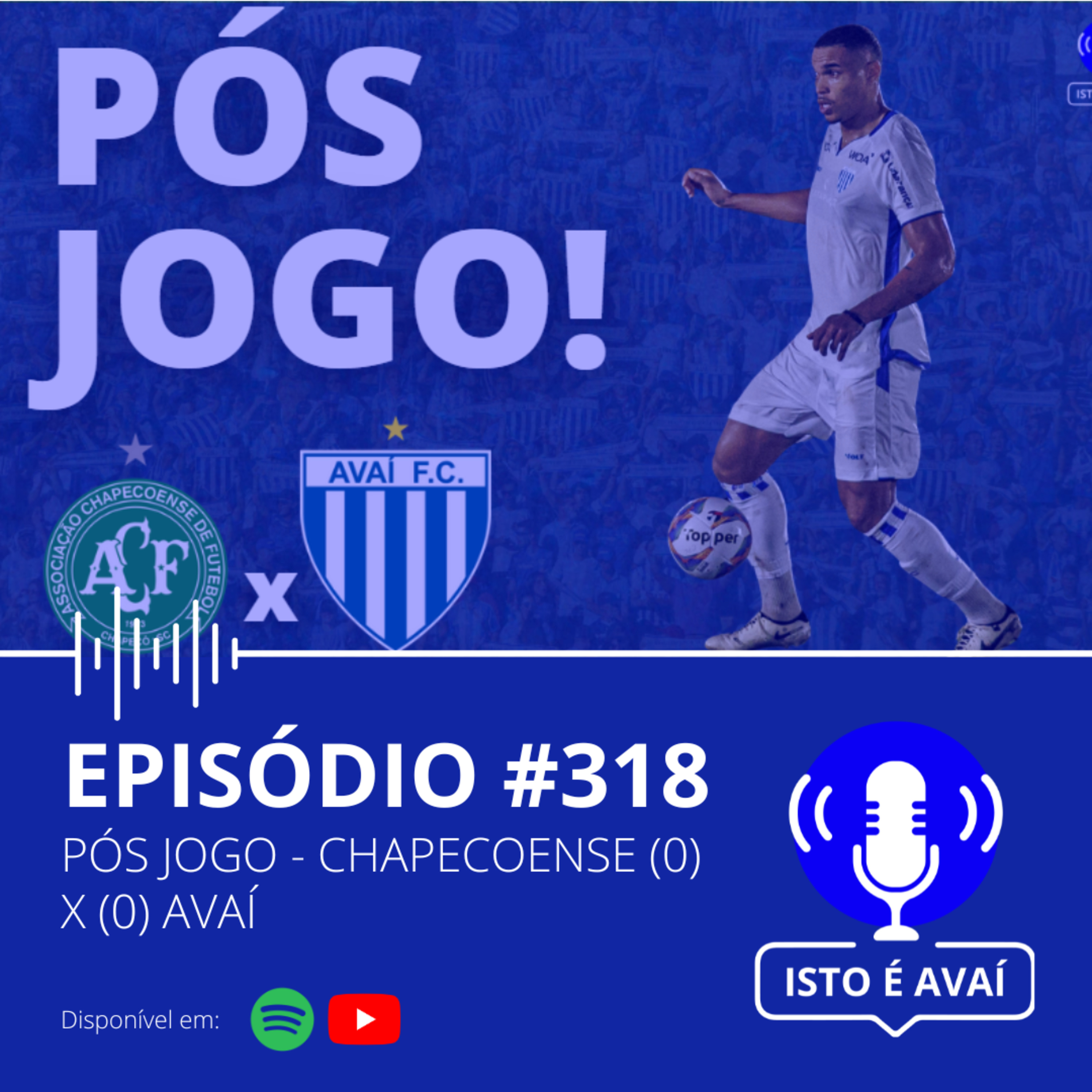 PÓS-JOGO | Chapecoense (0) x (0) Avaí #318 - 2025 episode artwork
