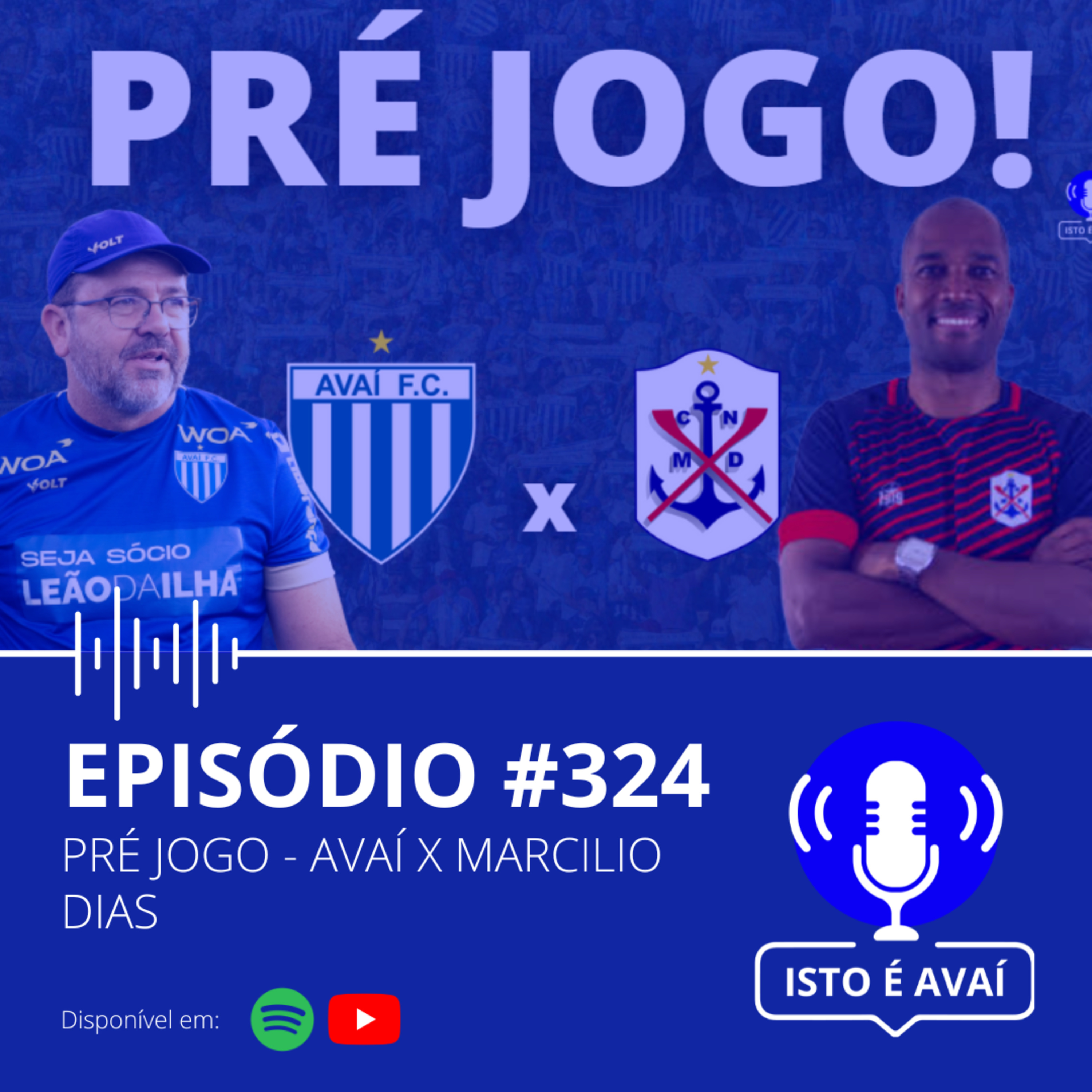 PRÉ-JOGO | Marcilio Dias x Avaí #324 - 2025 episode artwork