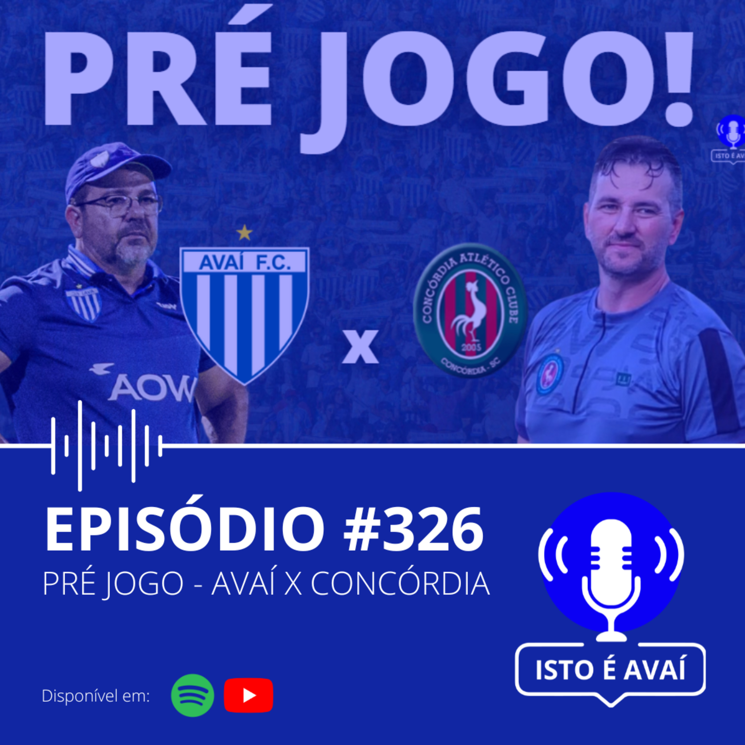 PRÉ-JOGO | Avaí x Concórdia #326 - 2025 episode artwork