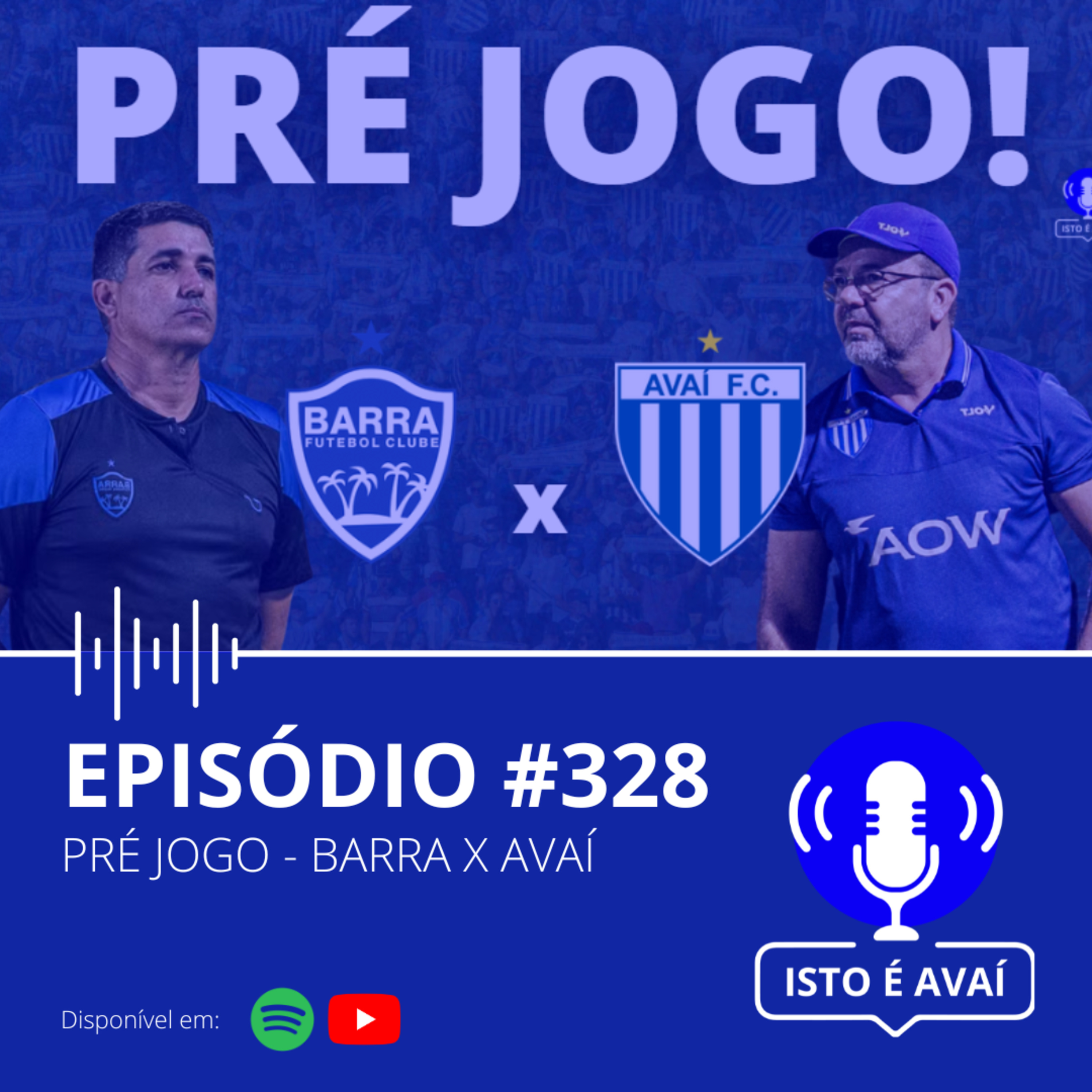 PRÉ-JOGO | Barra x Avaí #328 - 2025 episode artwork