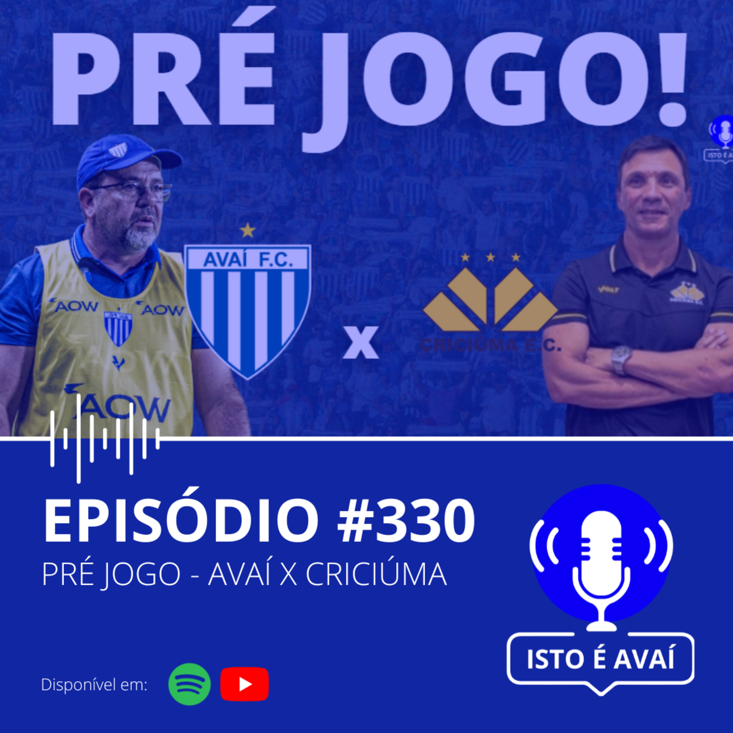 PRÉ-JOGO | Avaí x Criciúma #330 - 2025 episode artwork