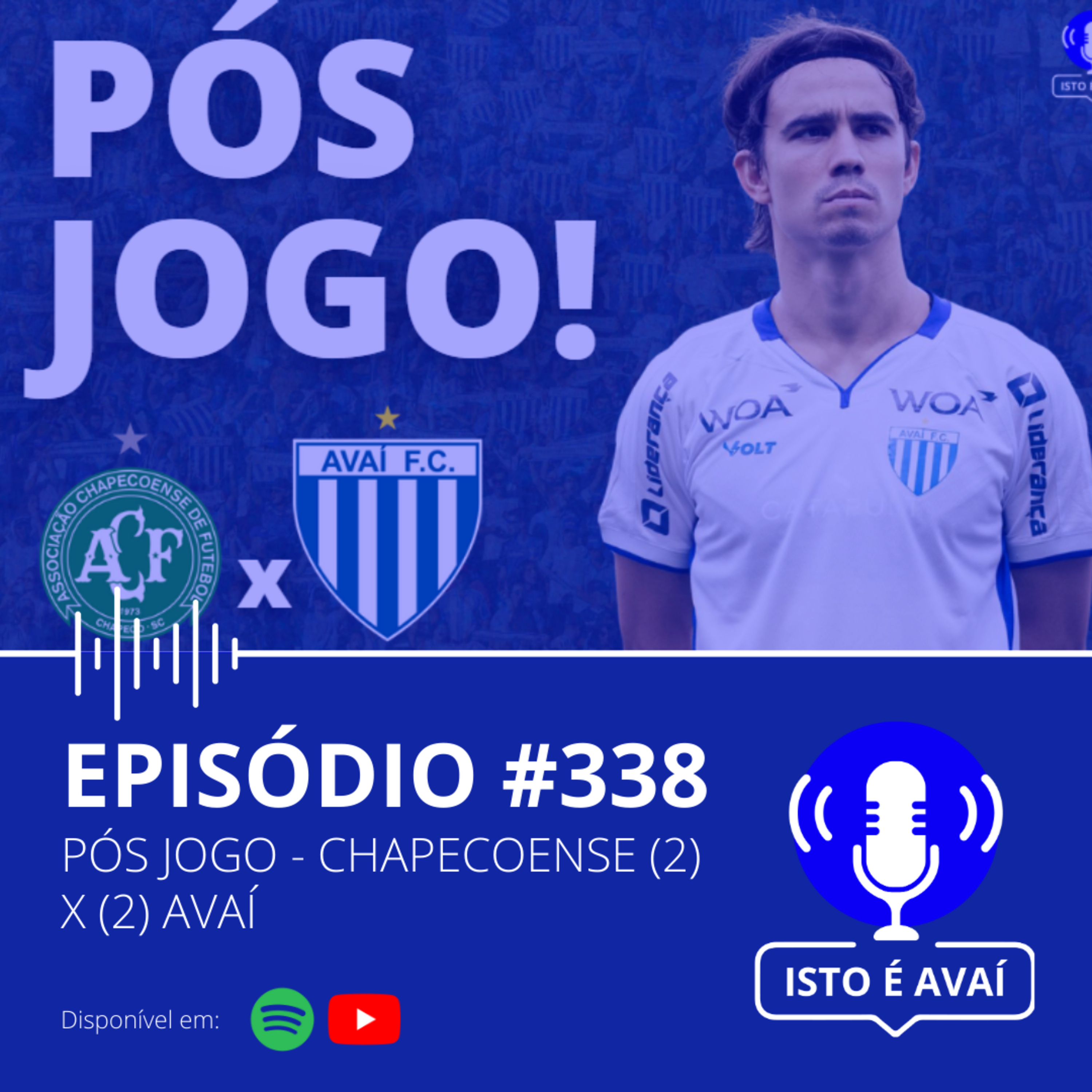 PÓS-JOGO | Chapecoense (2) x (2) Avaí #338 - 2025 episode artwork