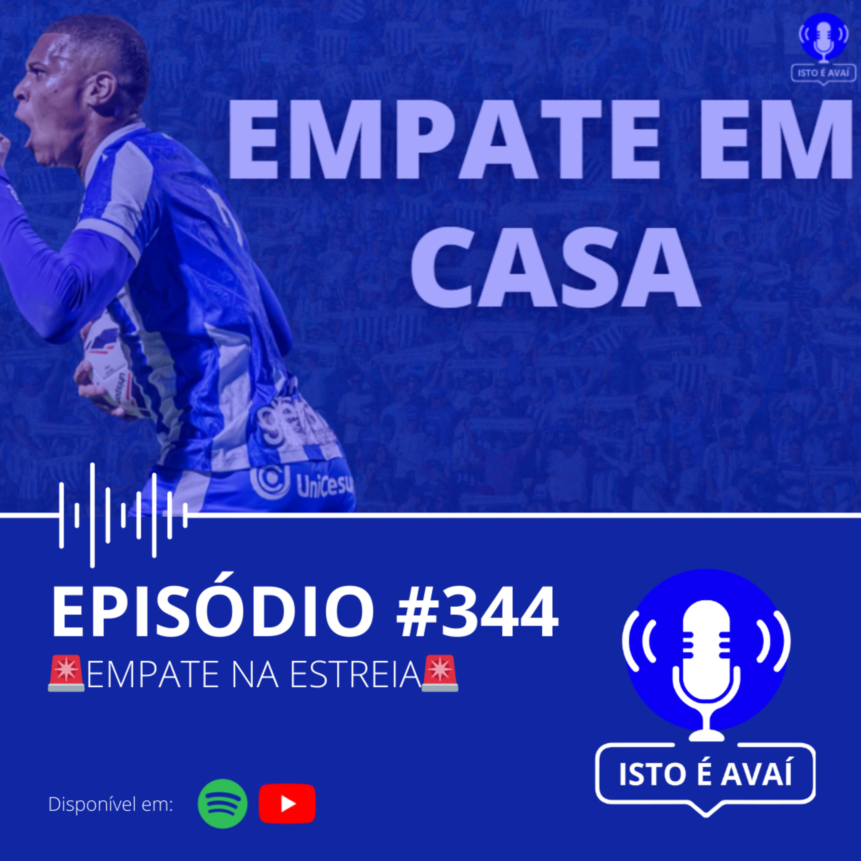 🚨EMPATE NA ESTREIA🚨#344 - 2025 episode artwork