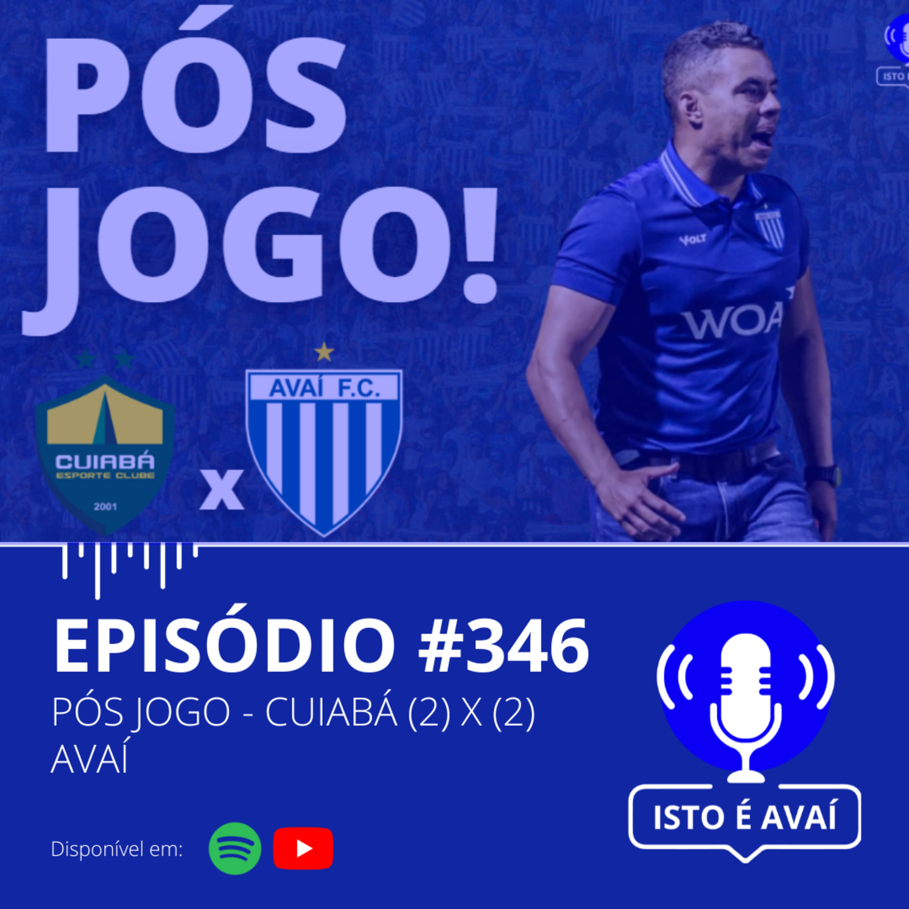 PÓS-JOGO | Cuiabá (2) x (2) Avaí #346 - 2025 episode artwork