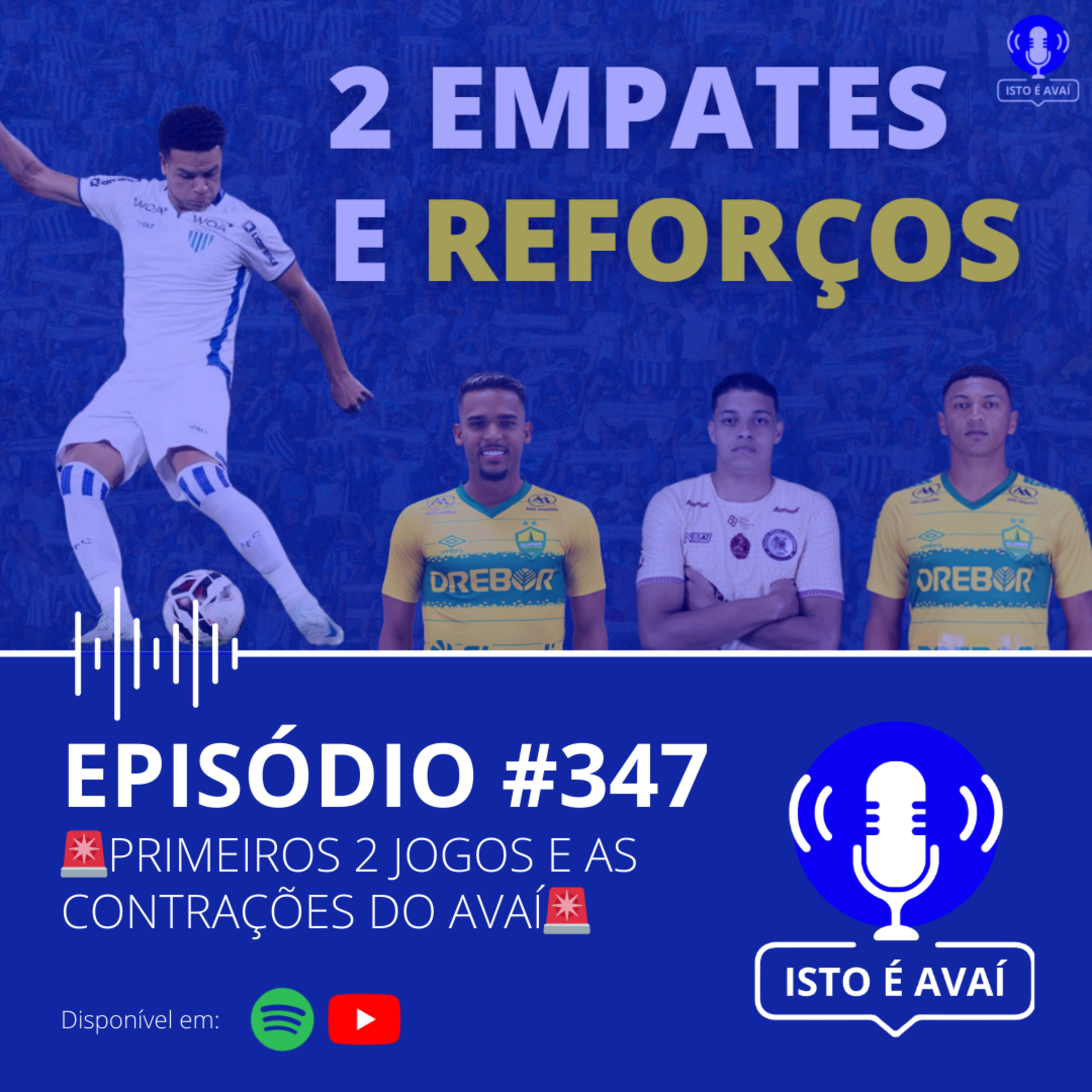 🚨PRIMEIROS 2 JOGOS E AS CONTRAÇÕES DO AVAÍ🚨#347 - 2025 episode artwork