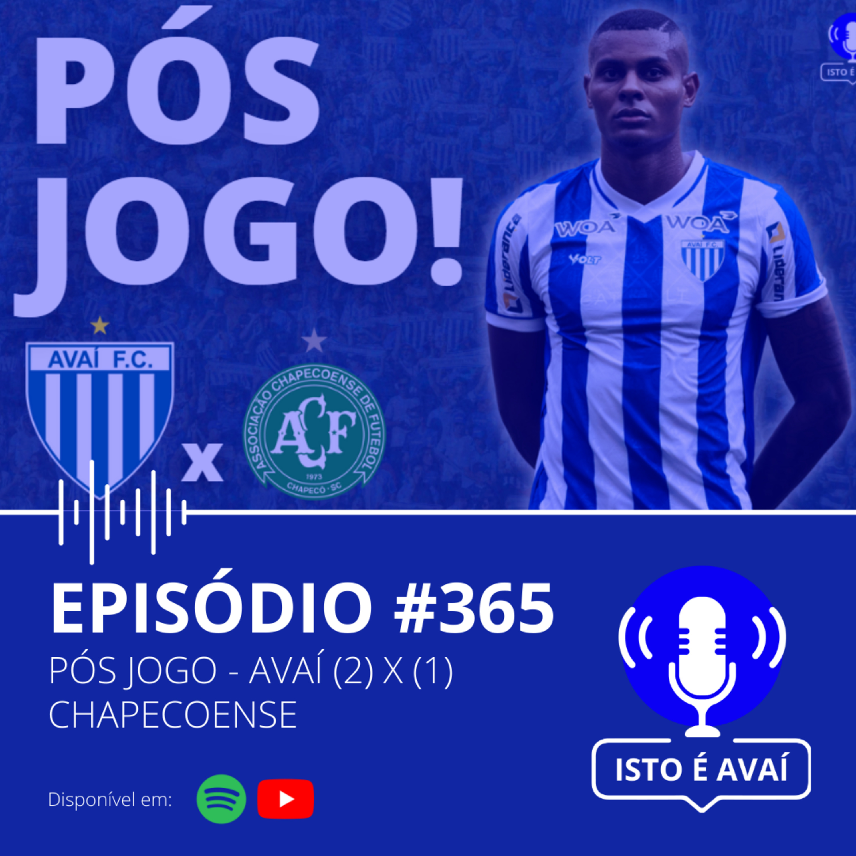 PÓS-JOGO | Avaí (2) x (1) Chapecoense #365 - 2025 episode artwork