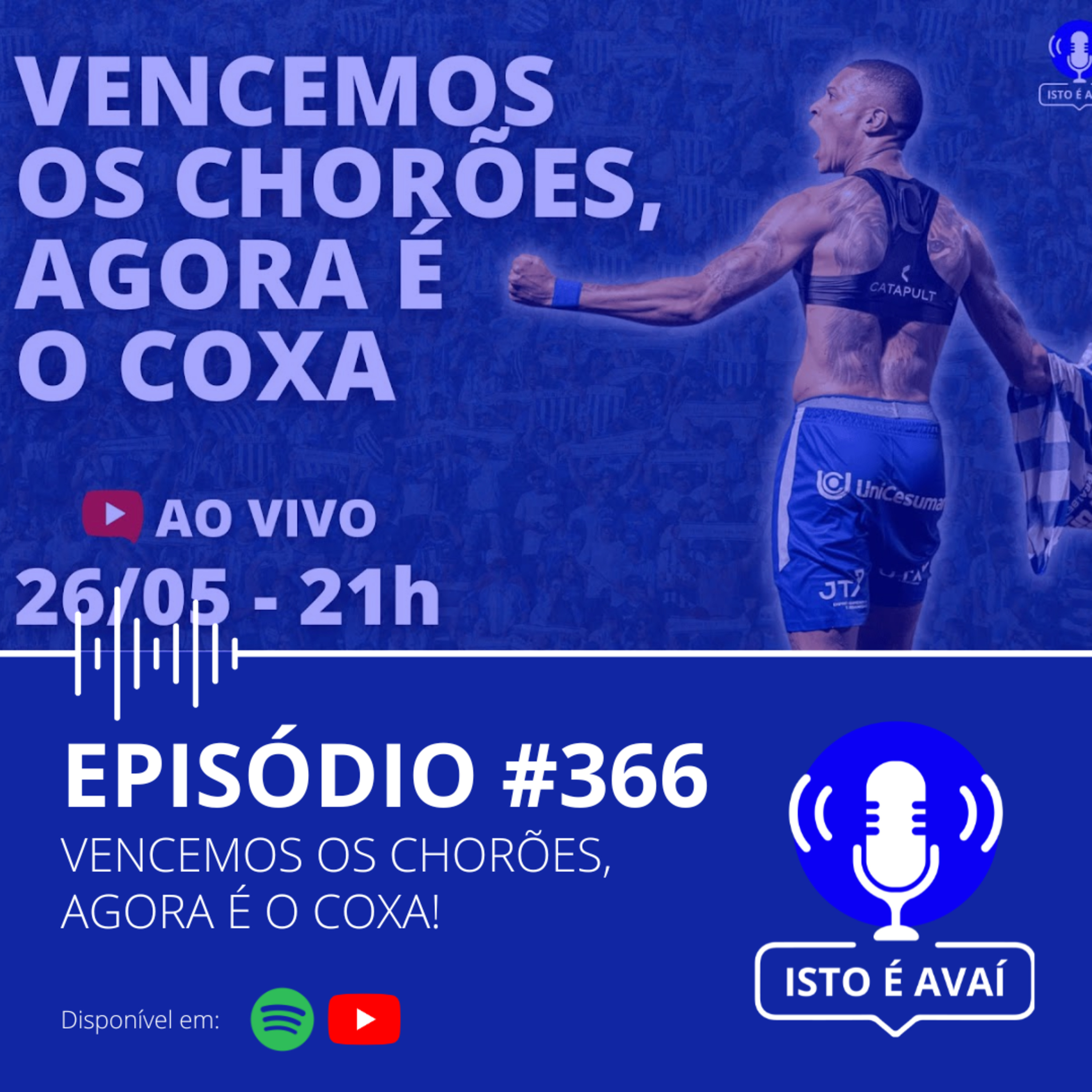 VENCEMOS OS CHORÕES, AGORA É O COXA! #366 - 2025 episode artwork