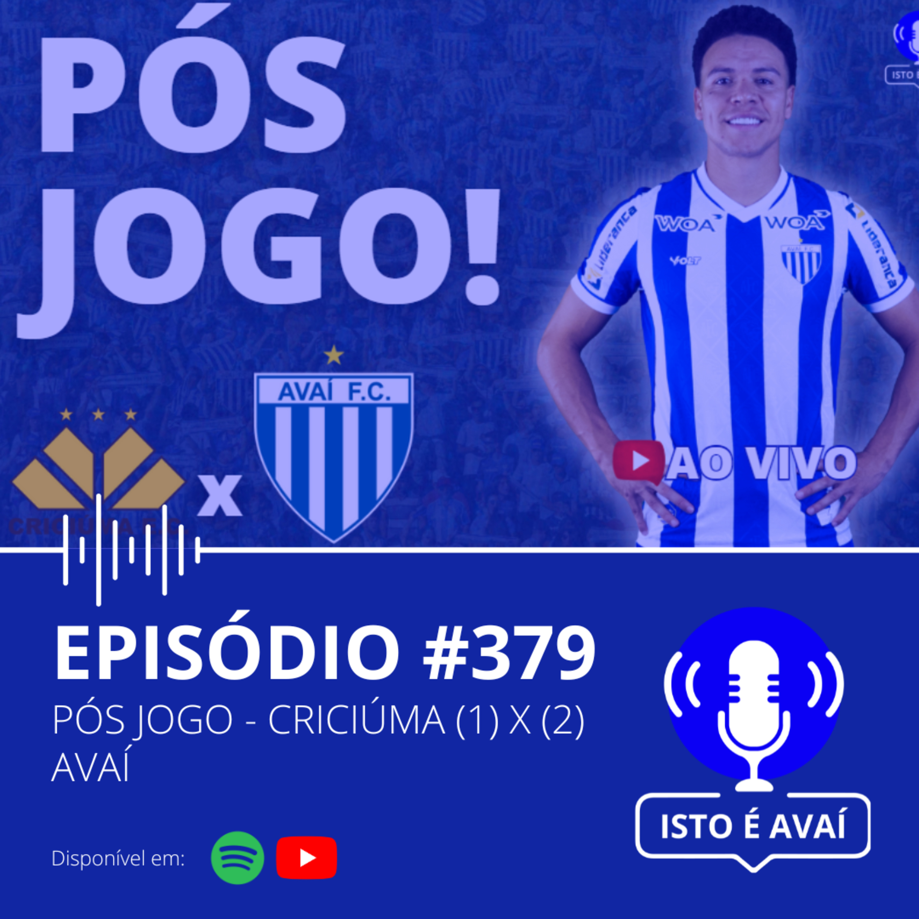 PÓS-JOGO | Criciúma (1) x (2) Avaí #379 - 2025 episode artwork